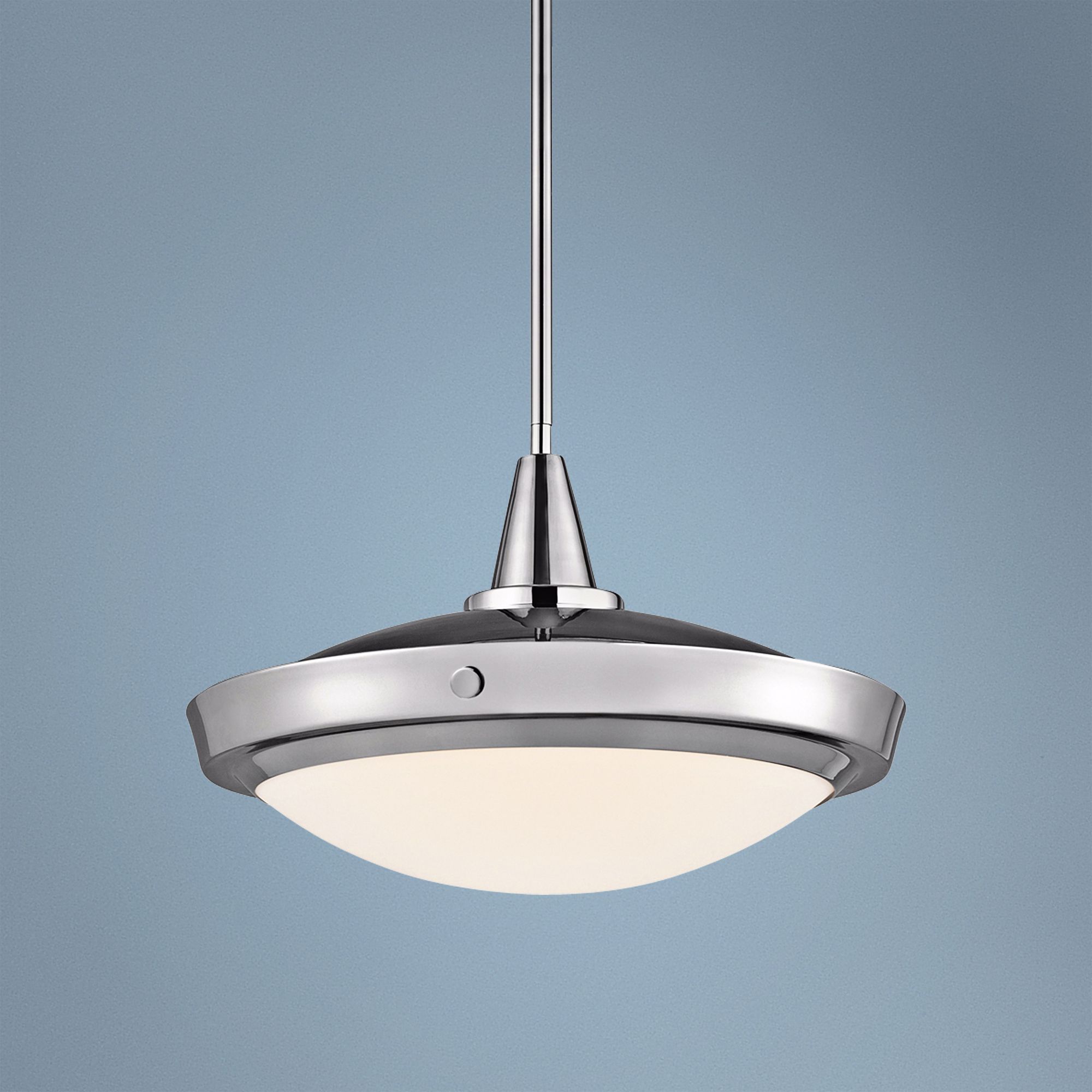 Kichler Fremont Chrome 15" Wide Semi-Flush/Pendant Light