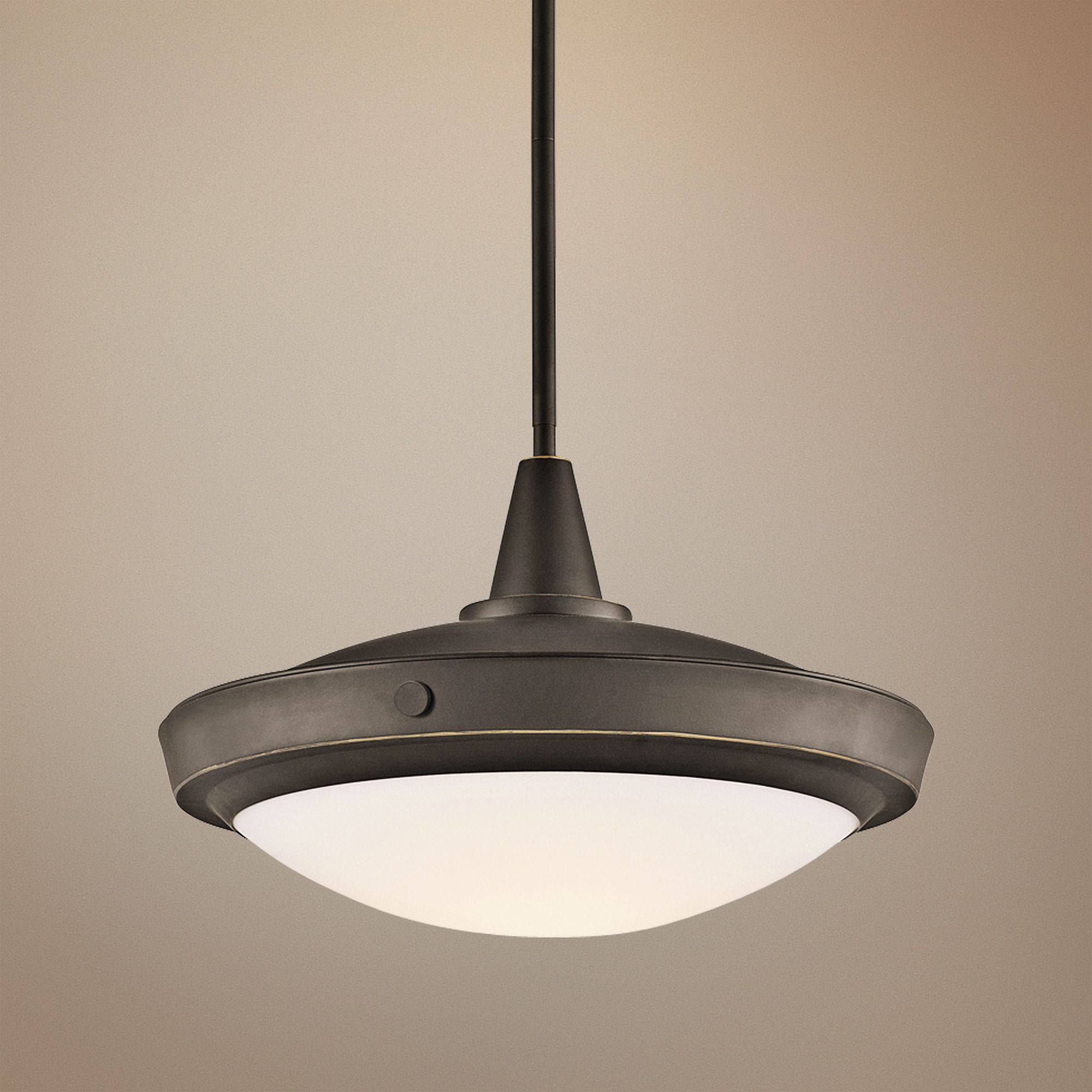Kichler Fremont Olde Bronze 15" Wide Semi-Flush/Pendant