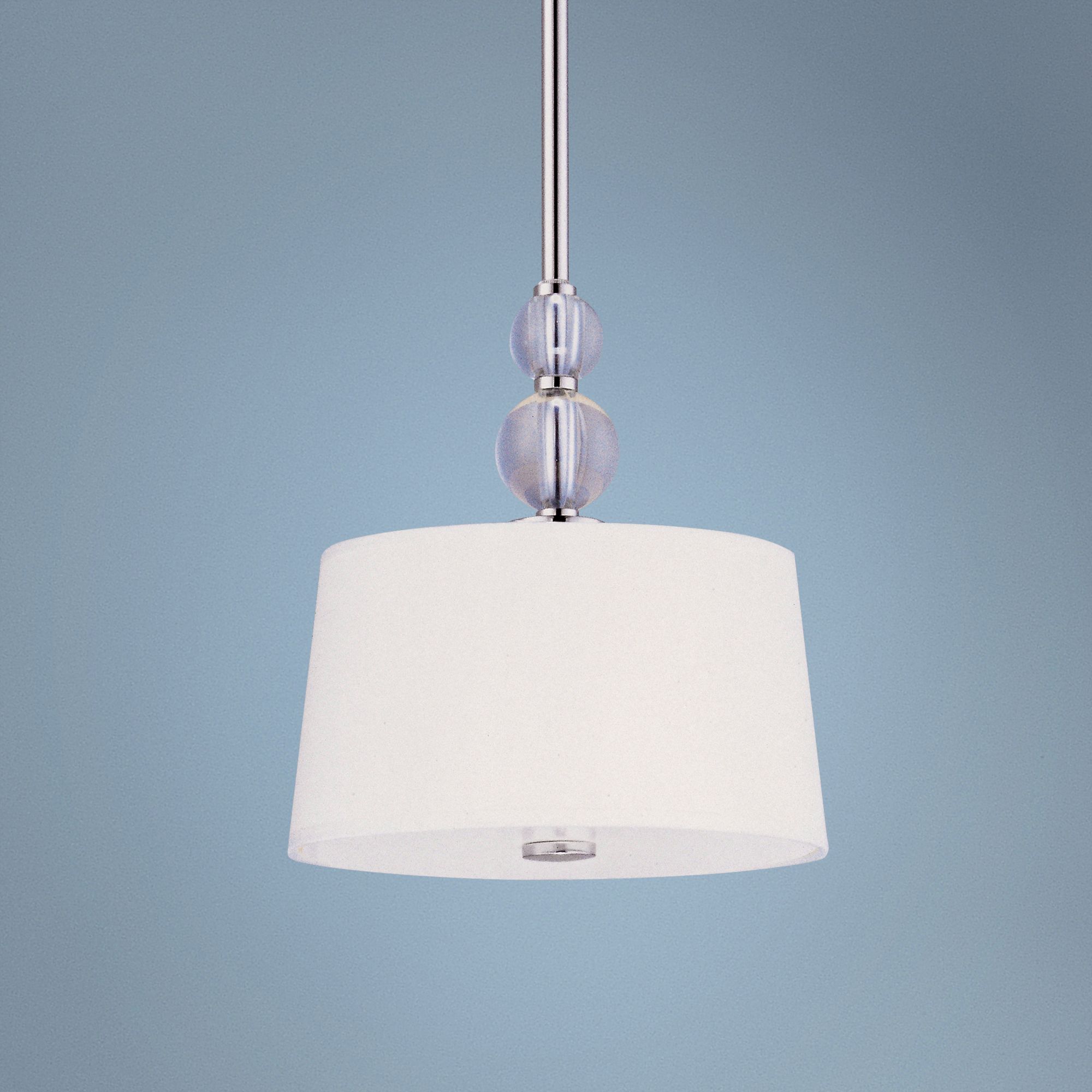Maxim Rondo Nickel Finish Mini Pendant Light