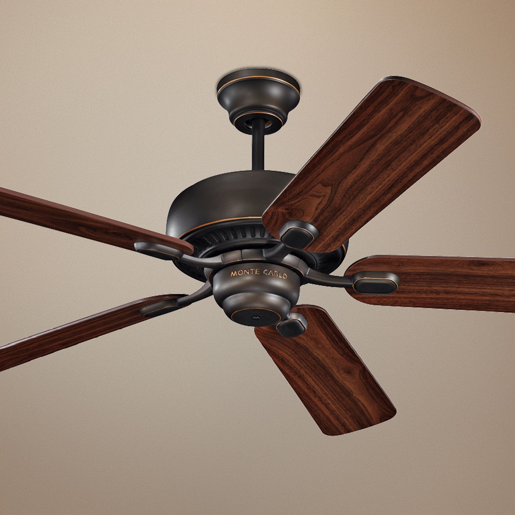 52" Monte Carlo Centro Roman Bronze ENERGY STAR Ceiling Fan