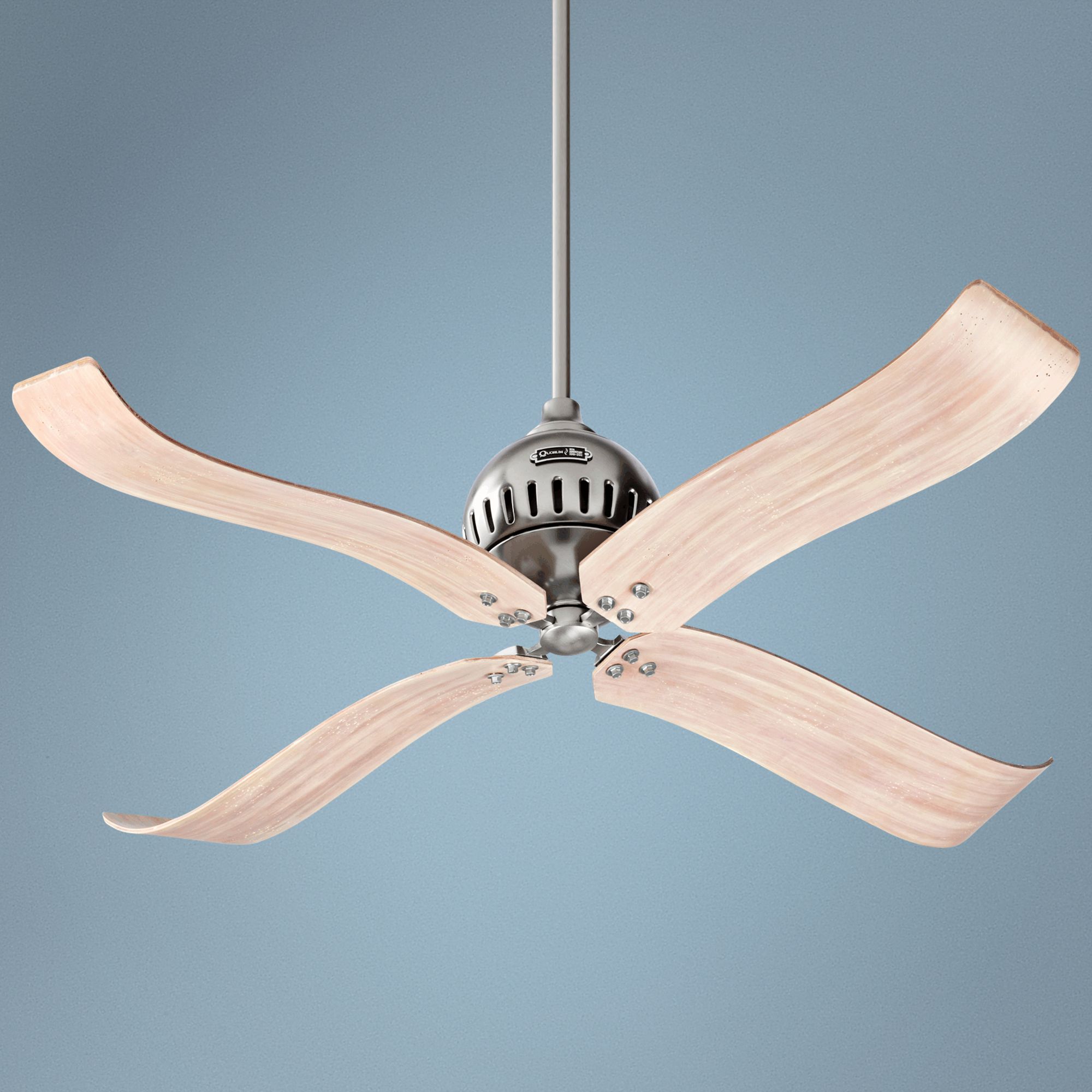 52"  Quorum Jubilee Satin Nickel Ceiling Fan