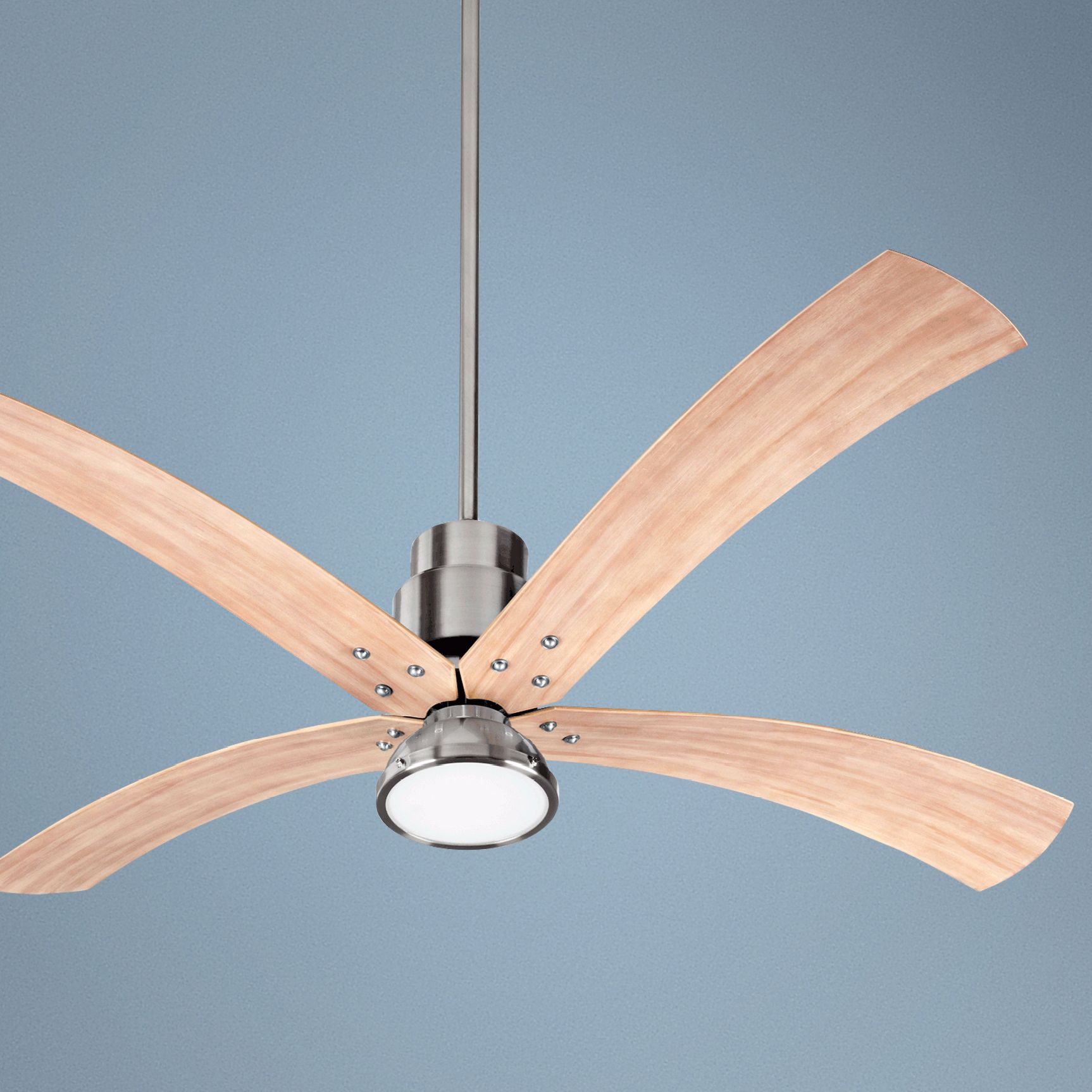 60" Quorum Flex  Satin Nickel Ceiling Fan