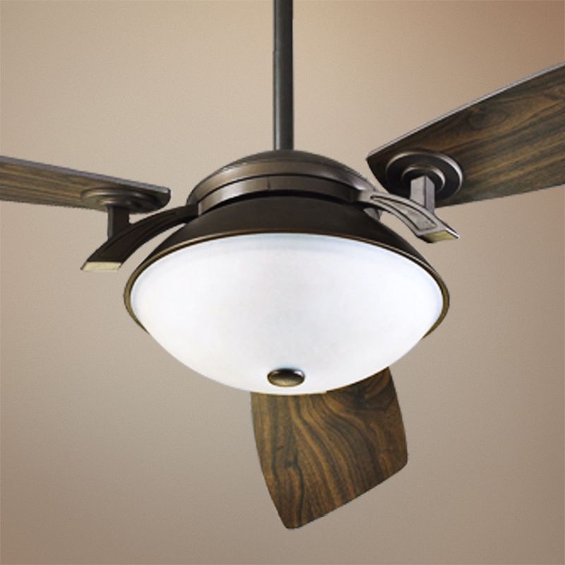 52" Quorum Satelite Oiled Bronze Ceiling Fan