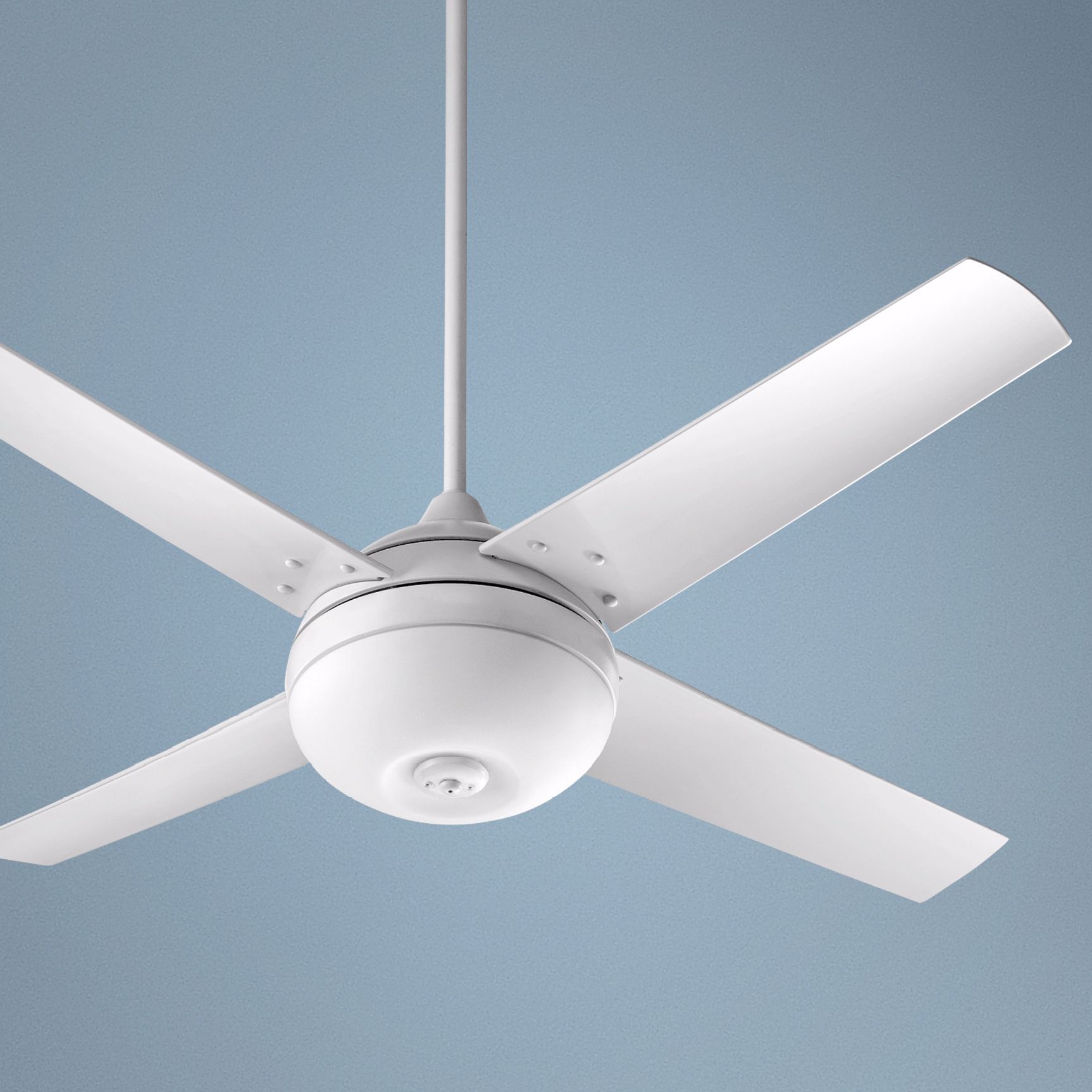 52" Quorum Orbit Patio White Ceiling Fan