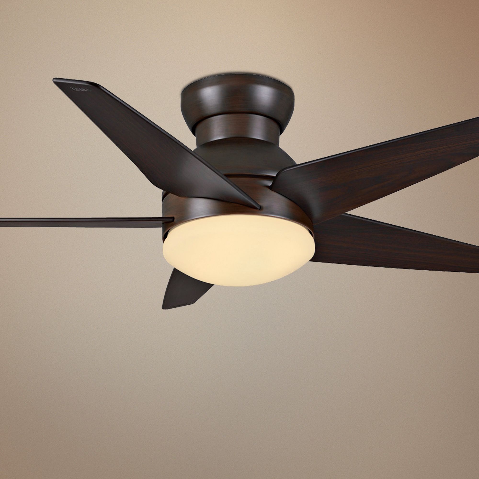 44" Casablanca Isotope Espresso Cocoa Hugger Ceiling Fan