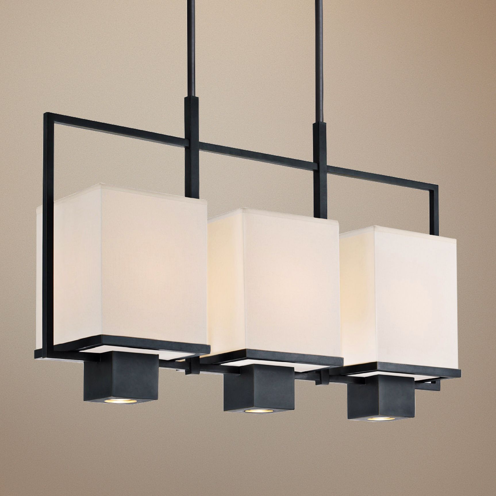 Sonnemann Metro Black 33 1/2" Wide Modern Pendant Light