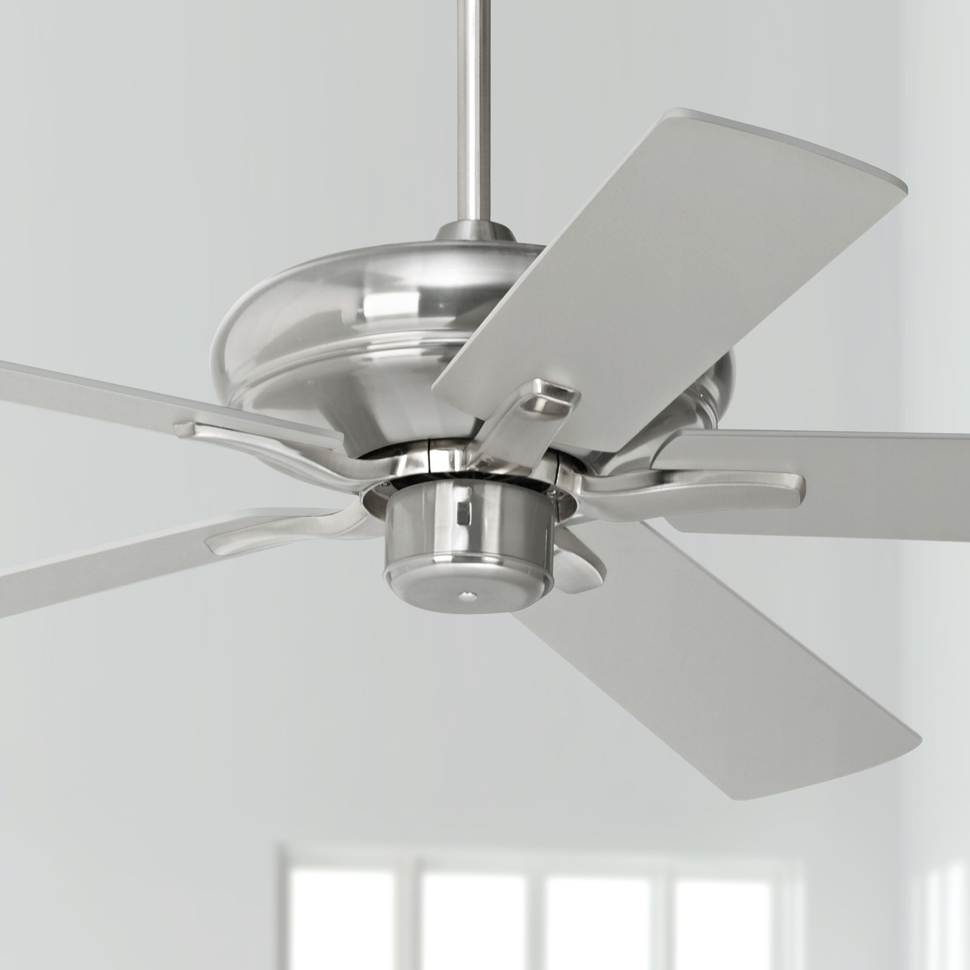 52" Casa Vieja Paseo ENERGY STAR® Nickel Ceiling Fan