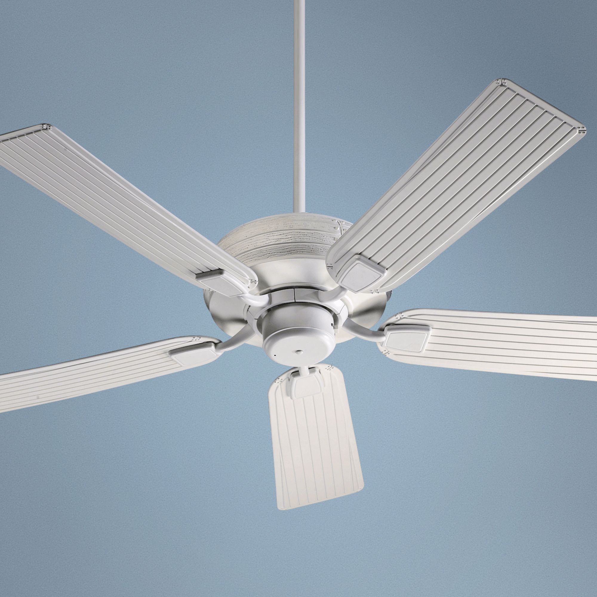 52" Quorum Marsden Studio White Patio Ceiling Fan