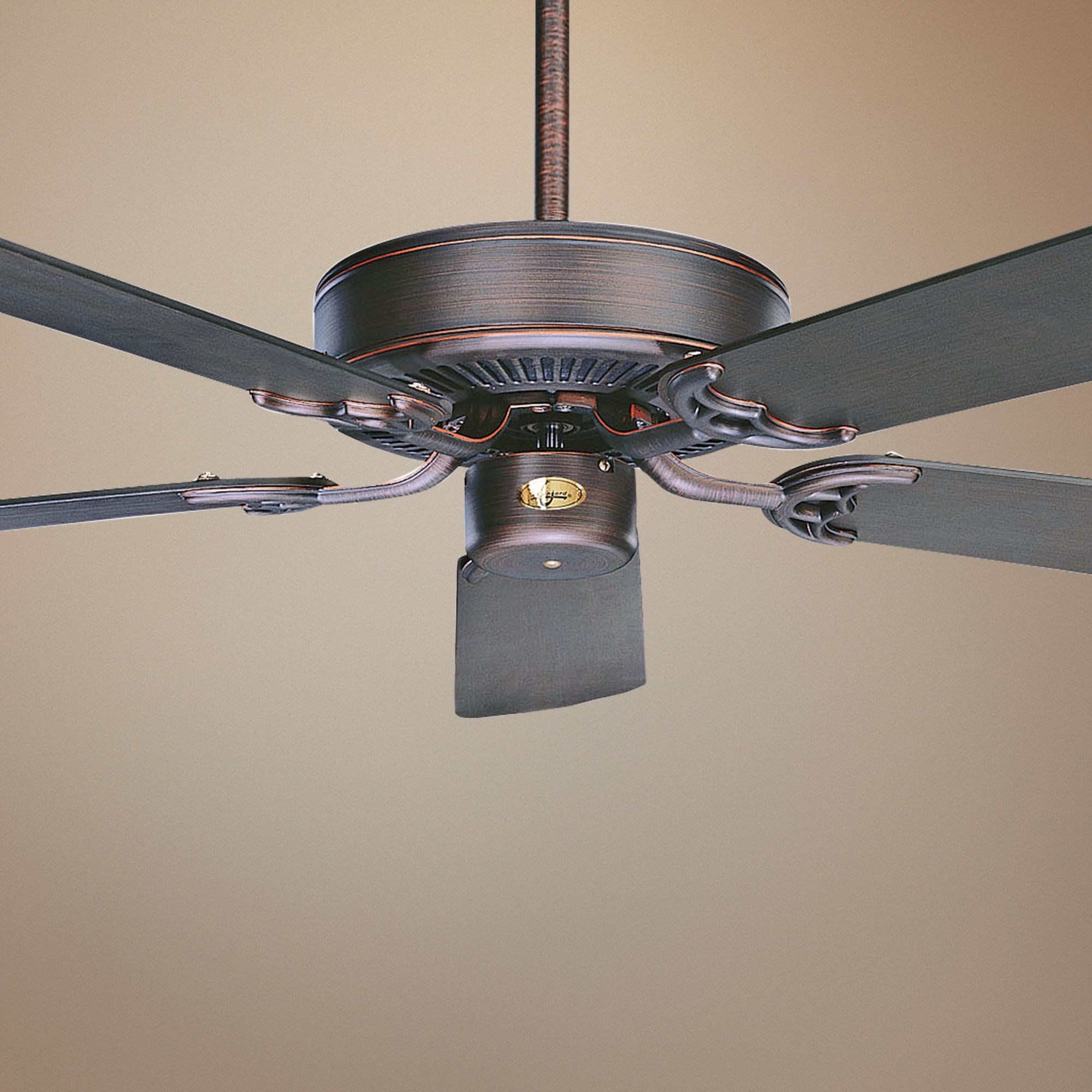 52" Concord California Home Oil-Rubbed Bronze Ceiling Fan