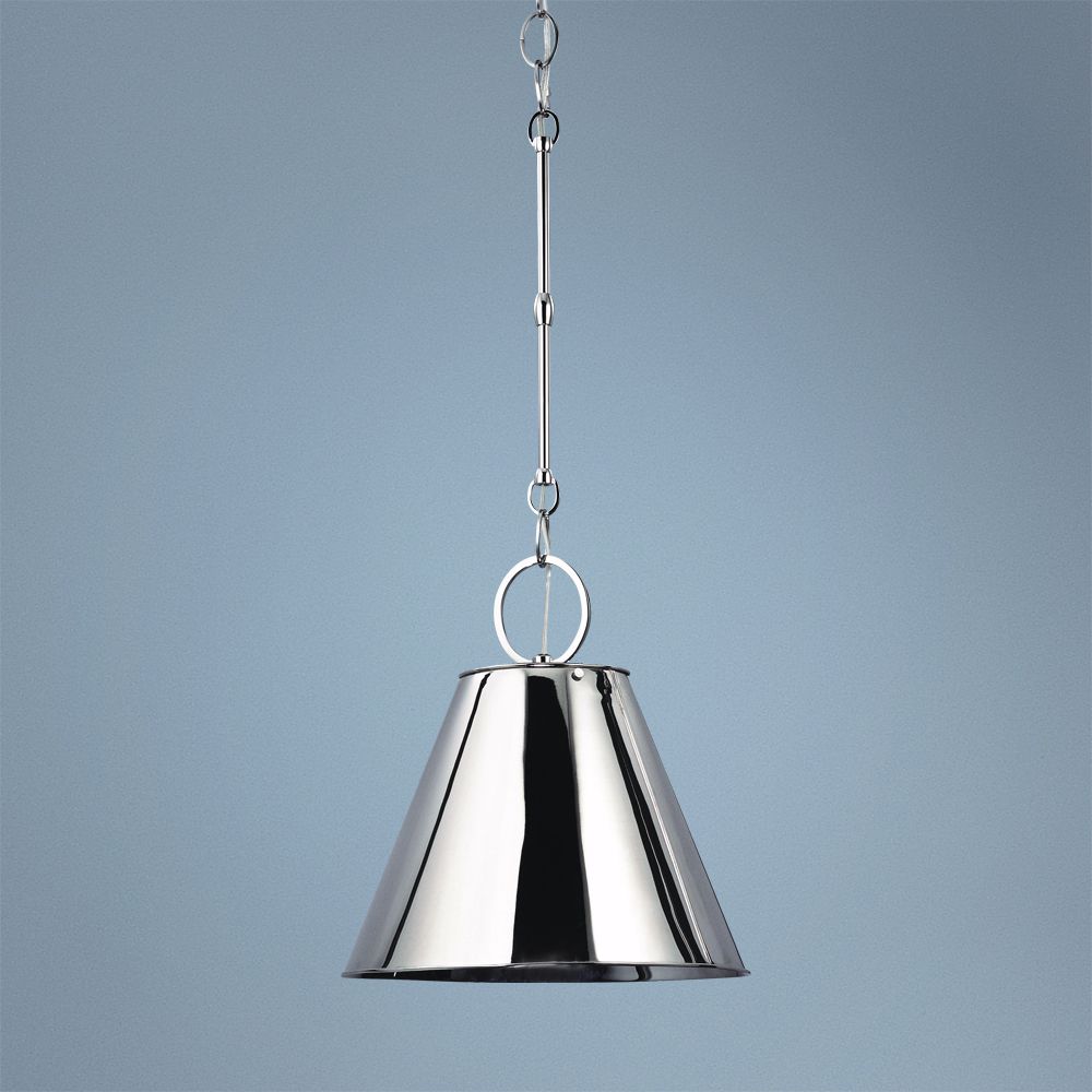 Hudson Valley Altamont 15" Wide Polished Nickel Pendant