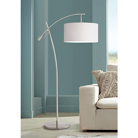 3 Light Arched Floor Lamp Tunkie