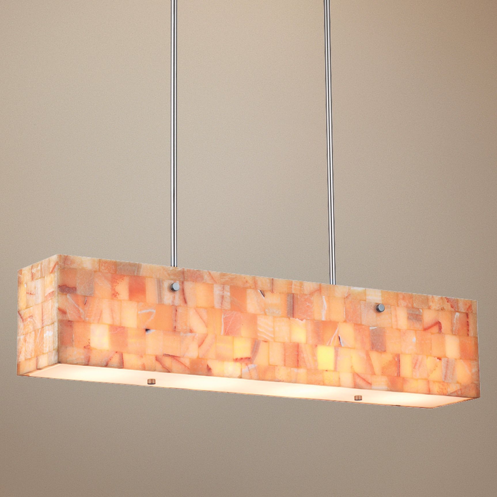 Forecast Hudson 36" Wide Onyx Mosaic Pendant Light
