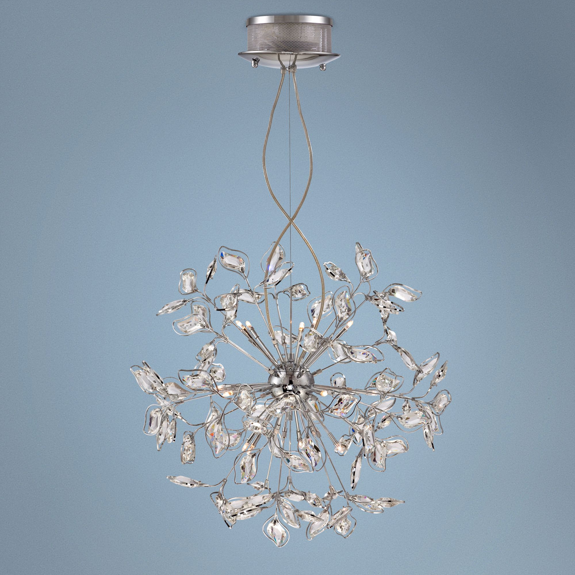 Possini Euro 25 1/2" Wide Modern Crystal Pendant Light