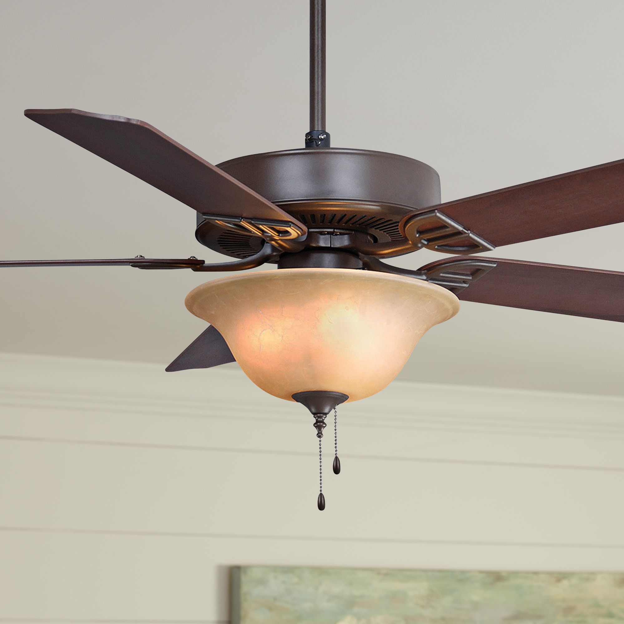 52" Fanimation Aire Decor Bronze Ceiling Fan
