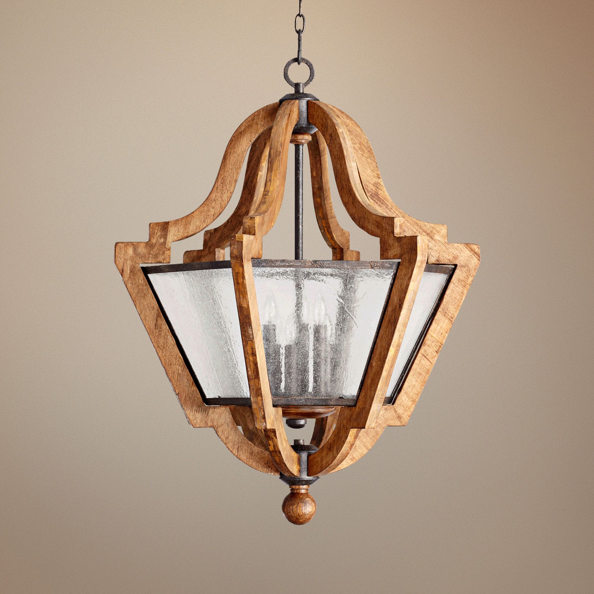 Quorum Ashford 6-Light 27 1/4" Wide Provincial Pendant Light