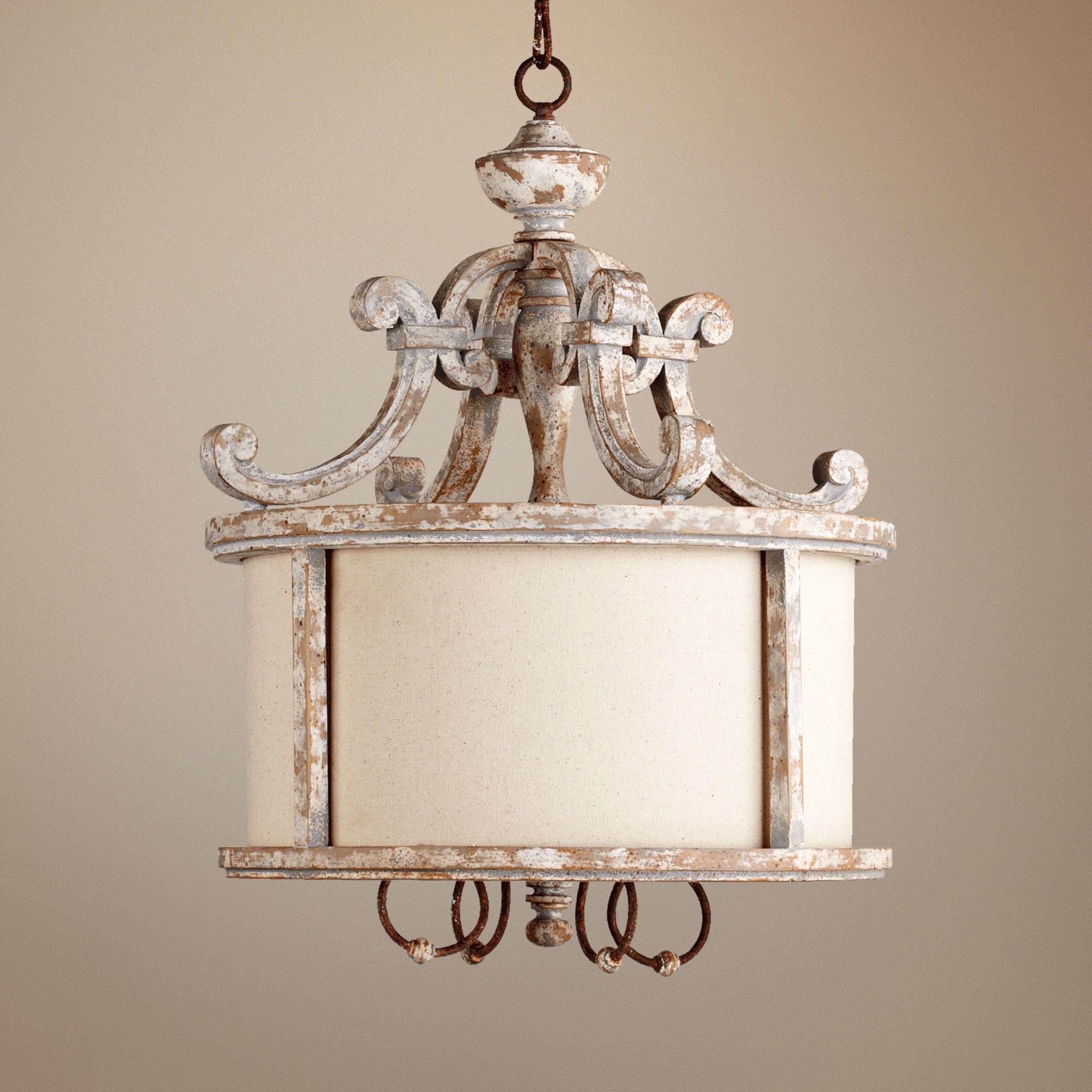 Quorum La Maison 25 1/4" Wide Manchester Grey Pendant Light