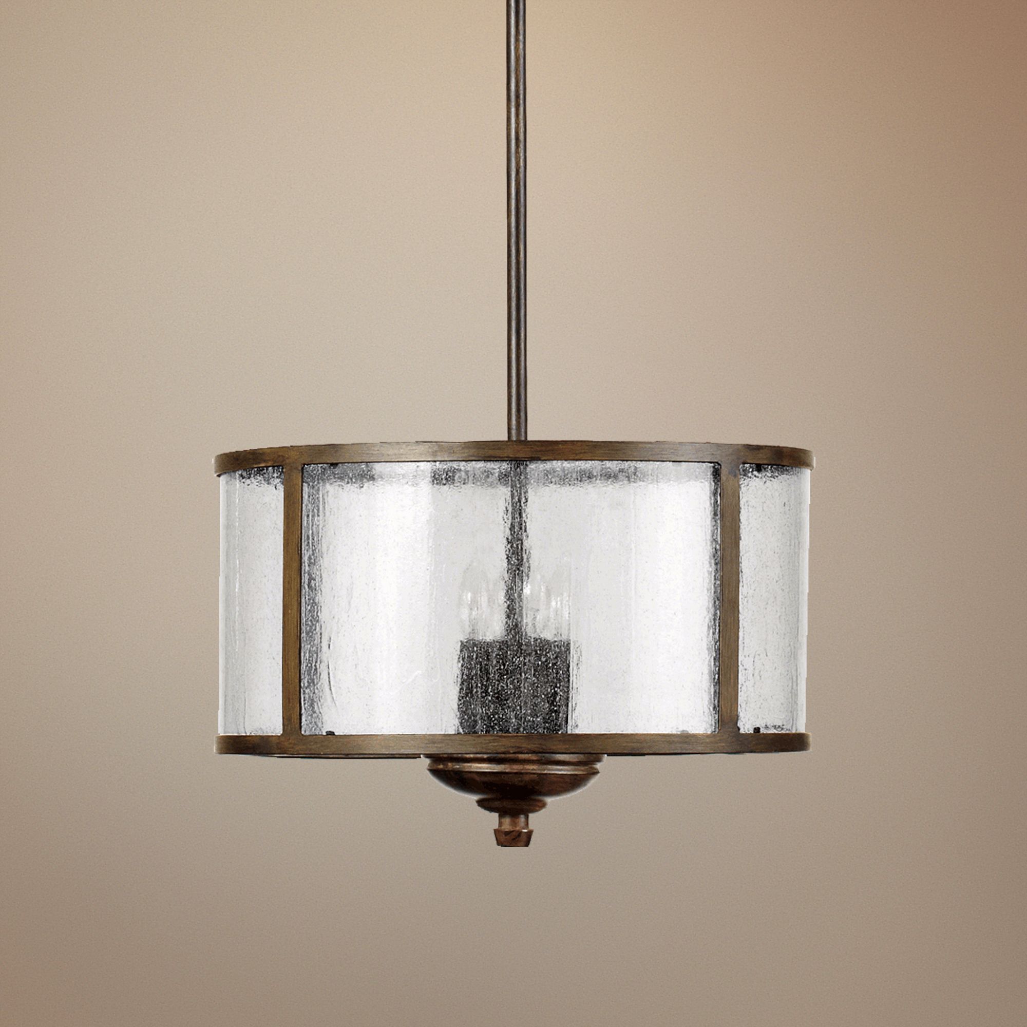 Quorum Telluride 18 1/2" Wide Oiled Bronze Pendant Light
