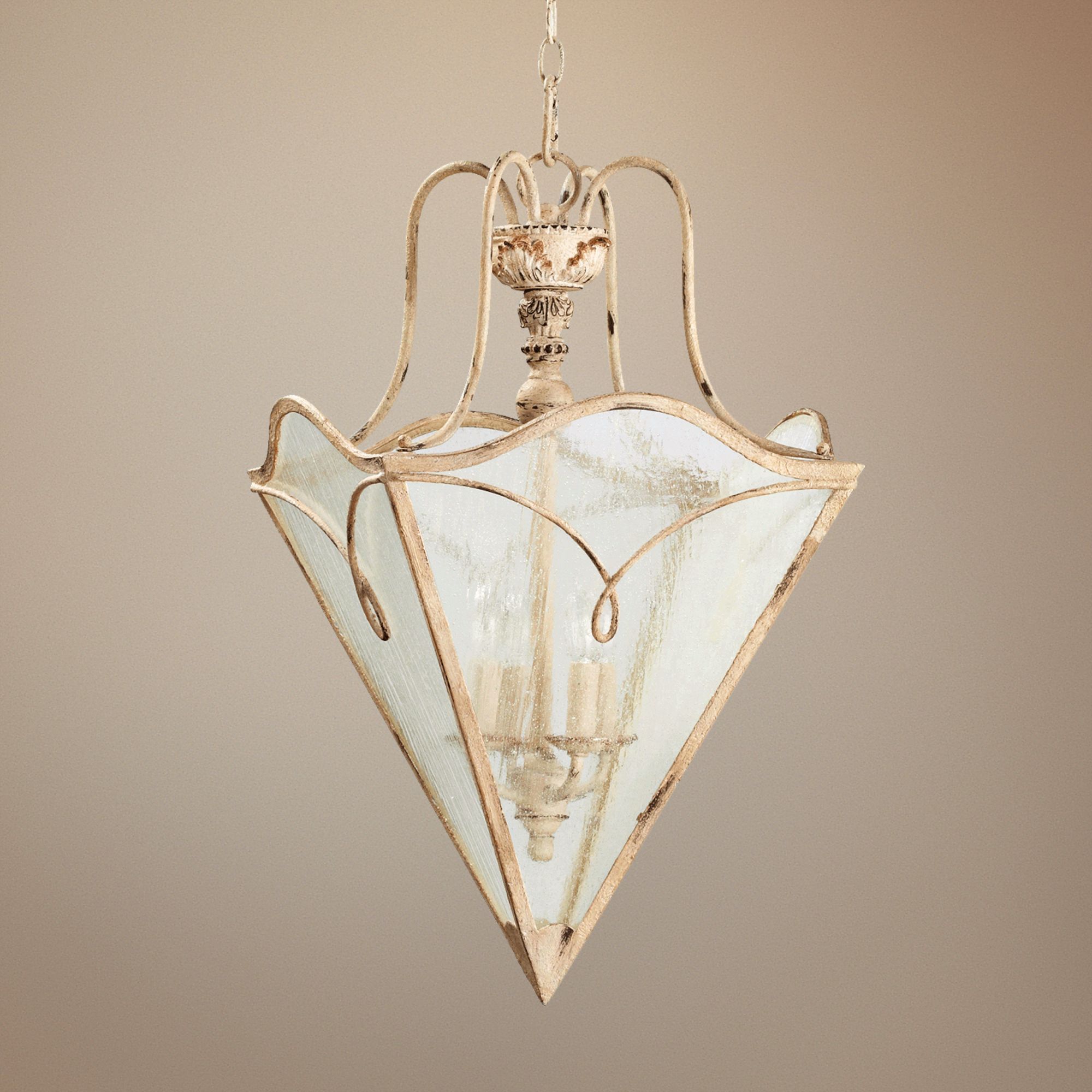 Quorum Salento 4-Light 21" Persian White Entry Chandelier