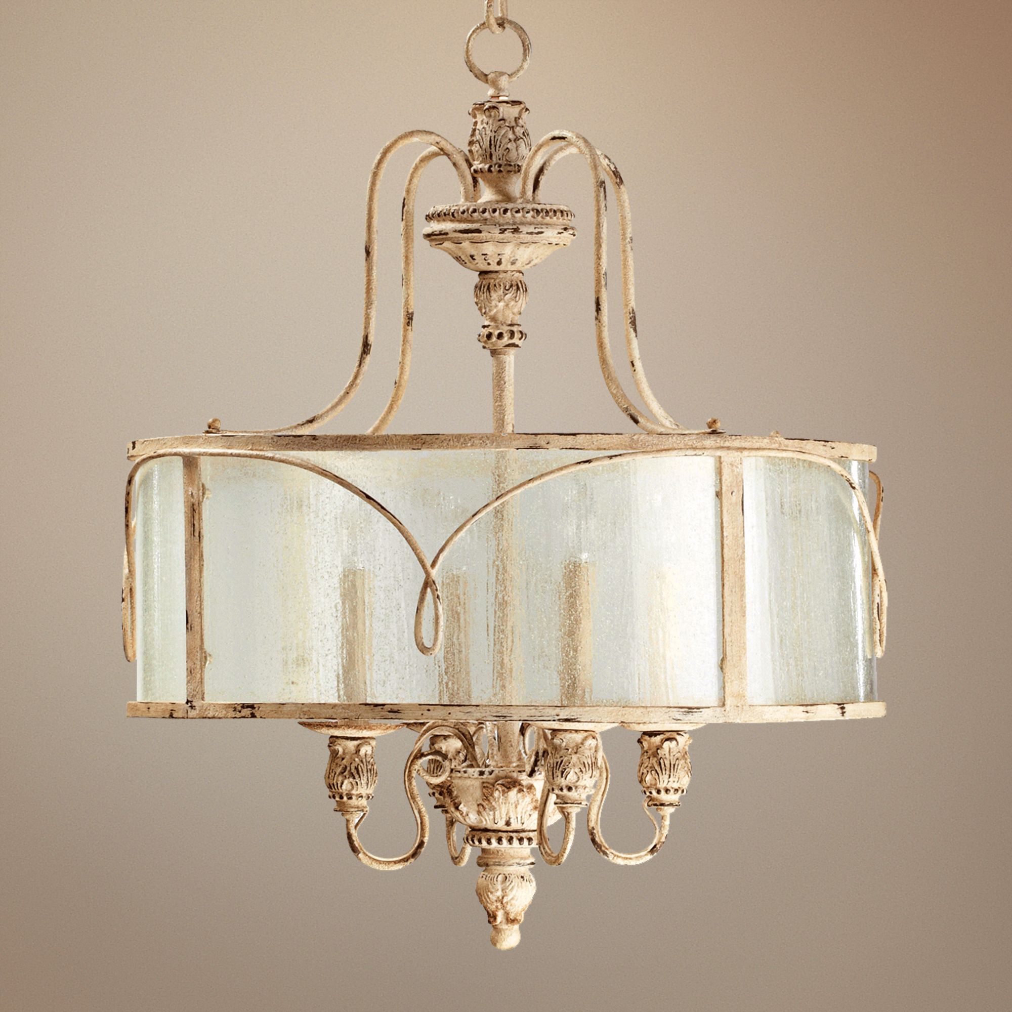 Quorum Salento 4-Light 22 1/4" Persian White Pendant Light