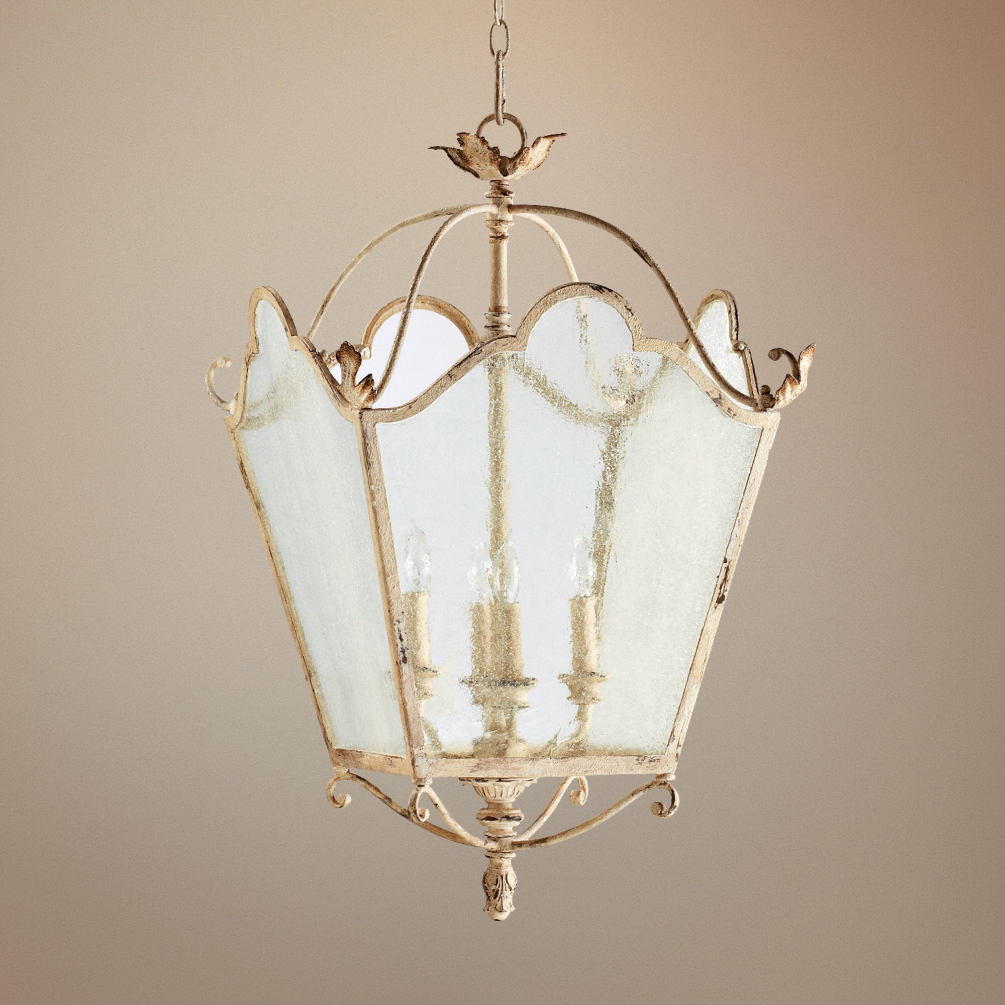 Quorum Salento 4-Light 18 1/2" Wide White Entry Chandelier