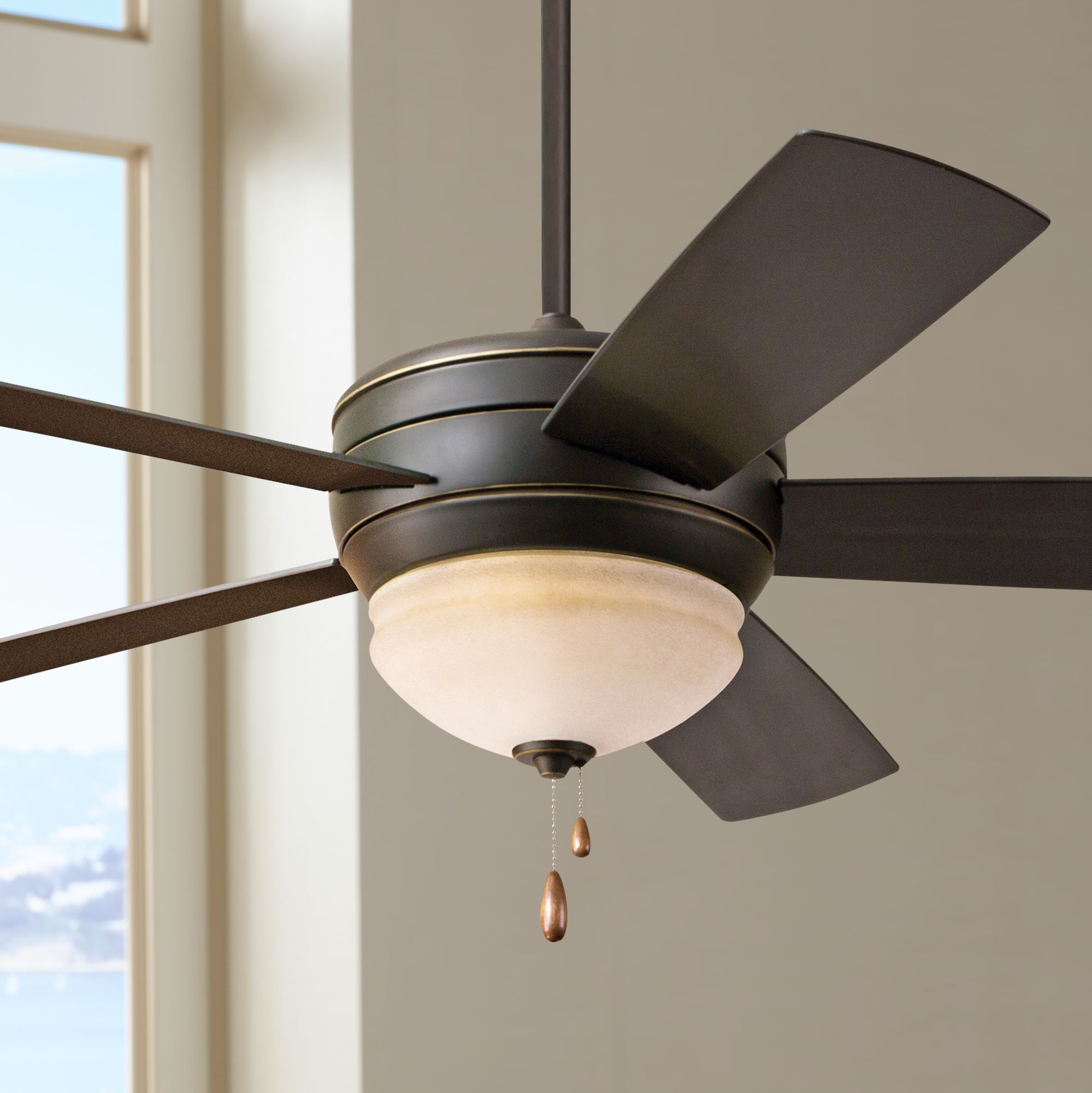 52" Emerson Summerhaven Golden Espresso Ceiling Fan