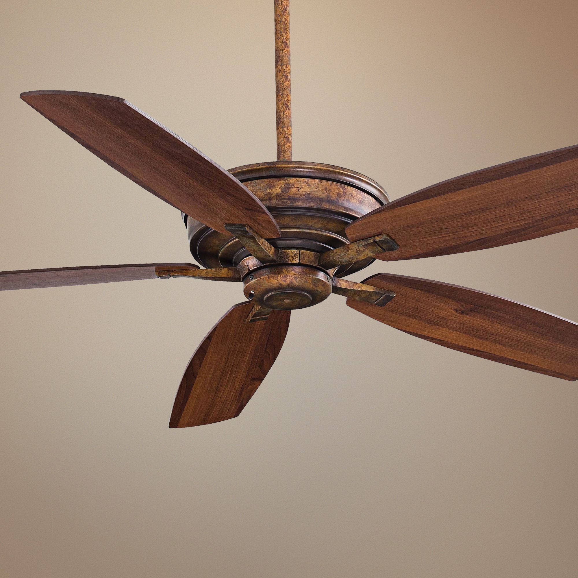 60" Minka Aire Kafe-XL Vineyard Patina Ceiling Fan