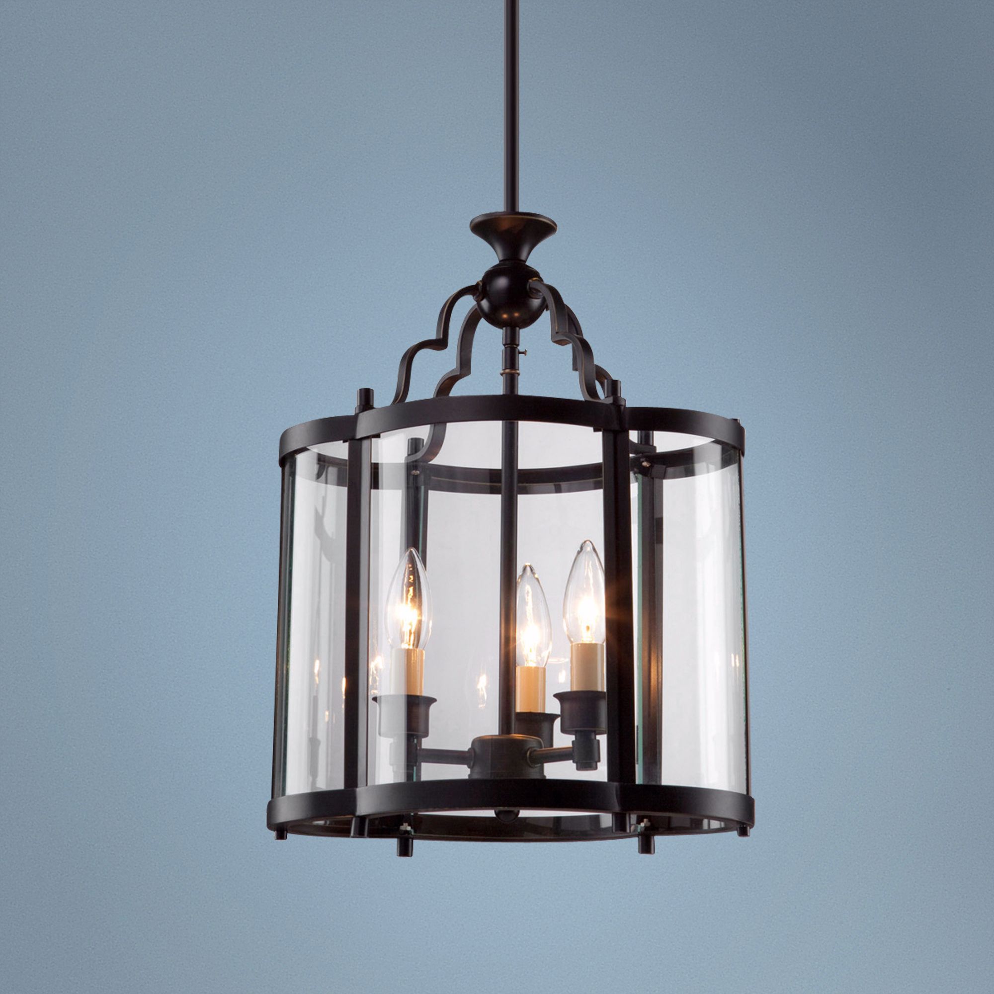 Artcraft Estate 17" High Dark Bronze Pendant Light