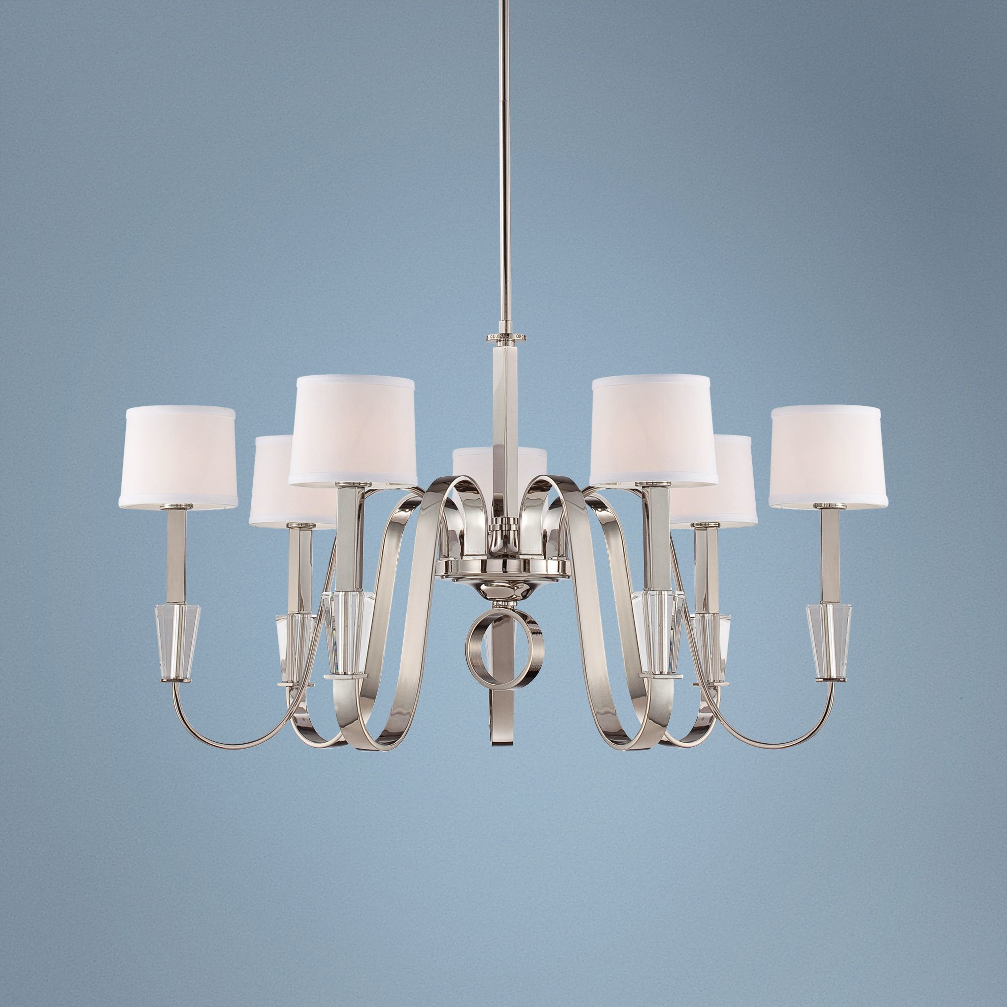 Uptown Park Avenue Penthouse 40"W Quoizel Chandelier