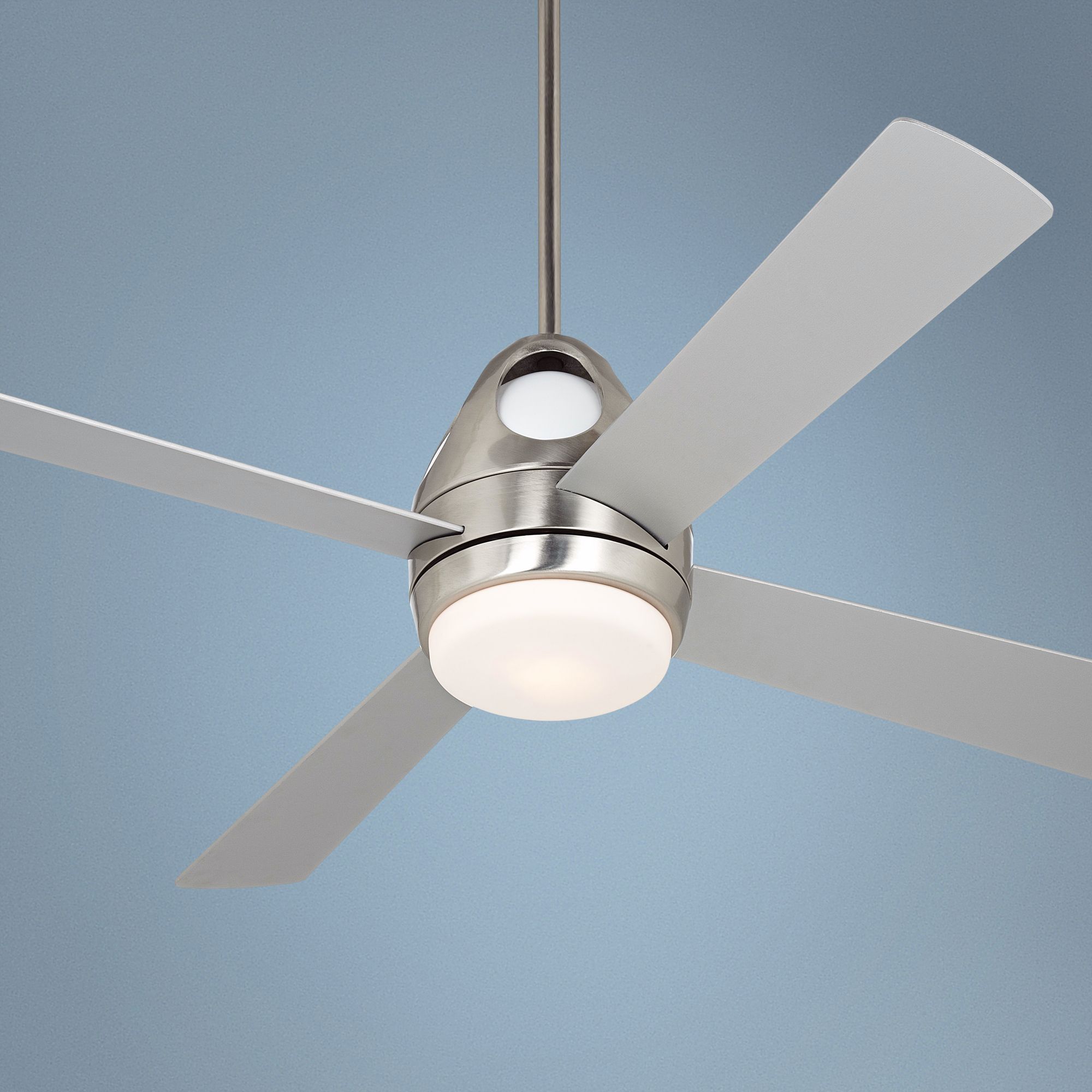 52" Casa Express Up/Down Light Brushed Steel Ceiling Fan
