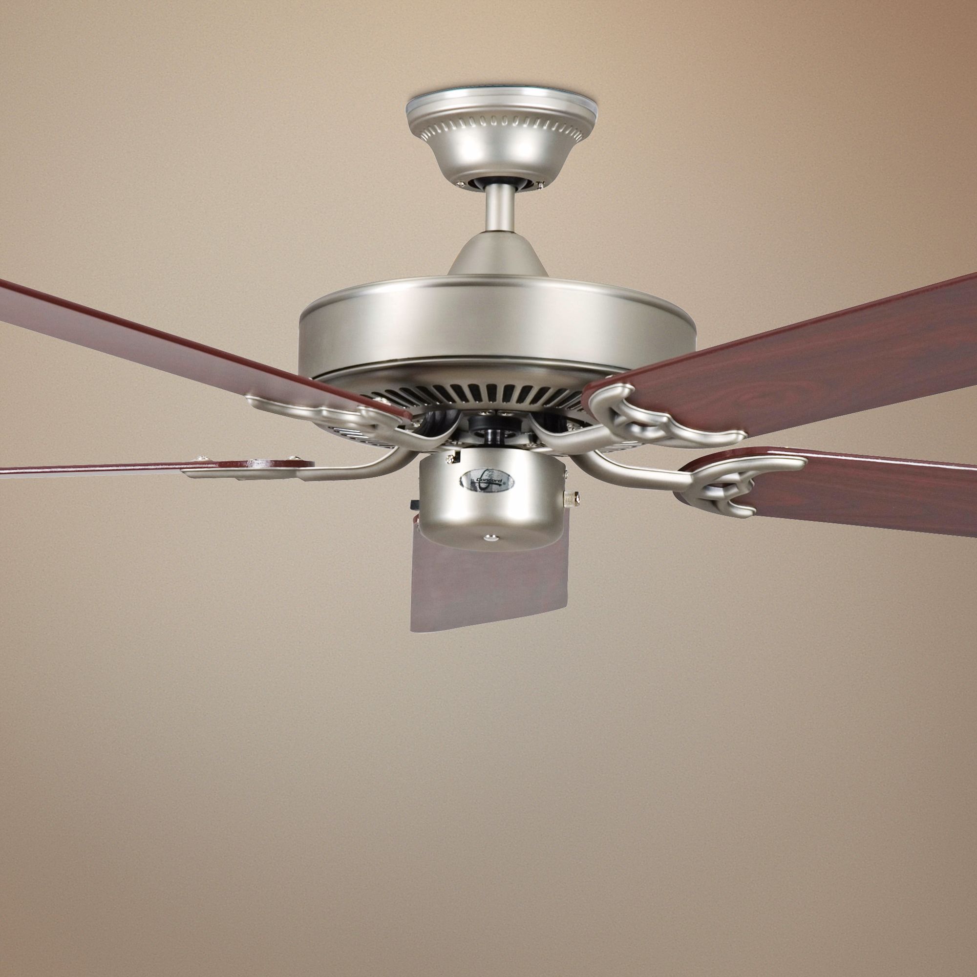 42" Concord California Home Satin Nickel Ceiling Fan