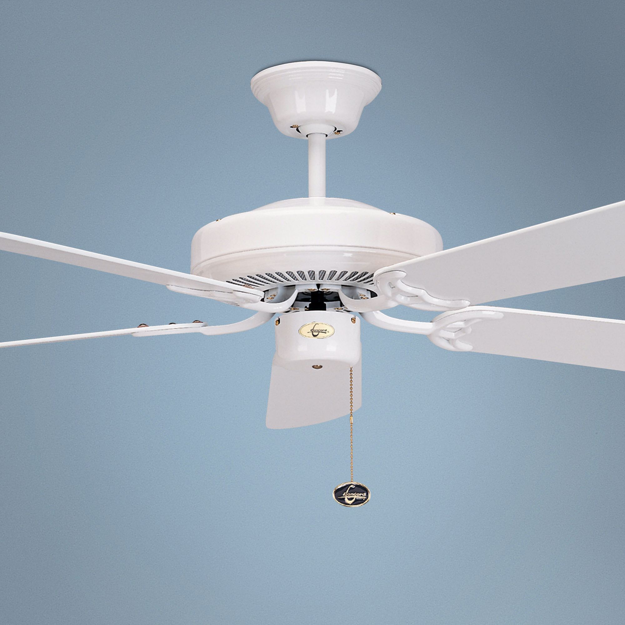 42" Concord Decorama White Ceiling Fan