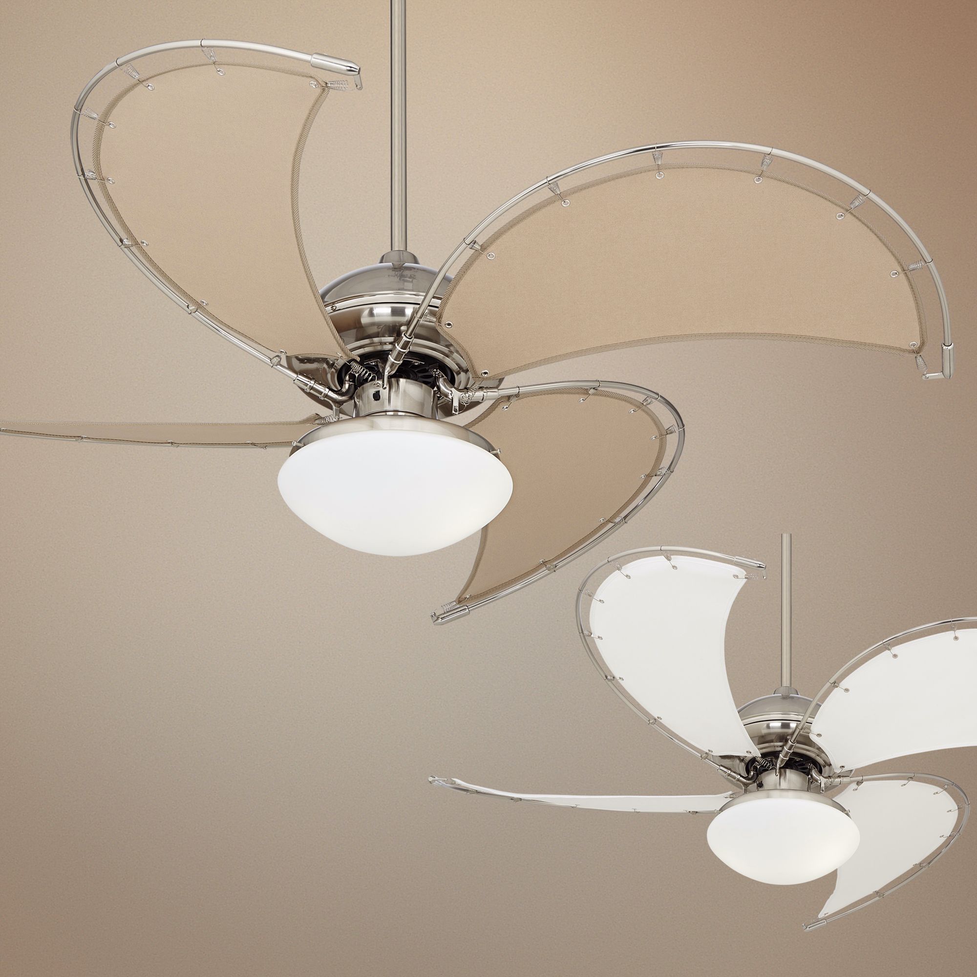 52" Cool Vista™ Damp Brushed Nickel Ceiling Fan