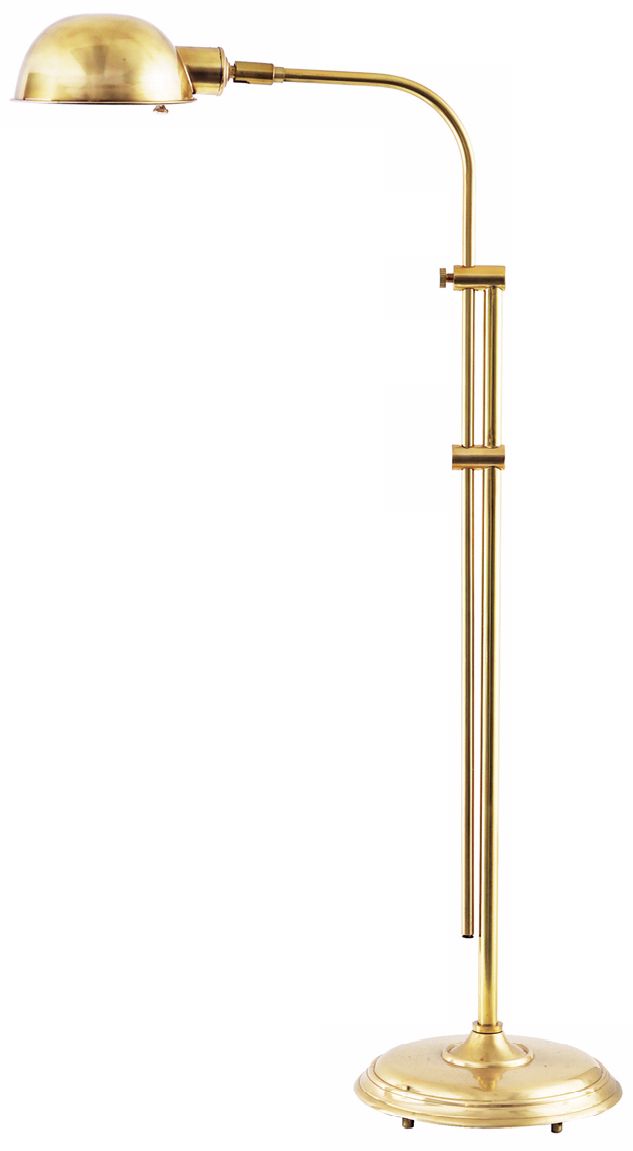 Frederick Cooper Antique Brass Apothecary Floor Lamp