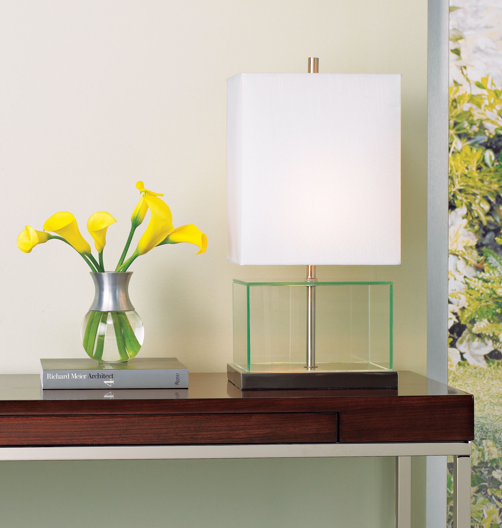 Fillable Glass Lamp