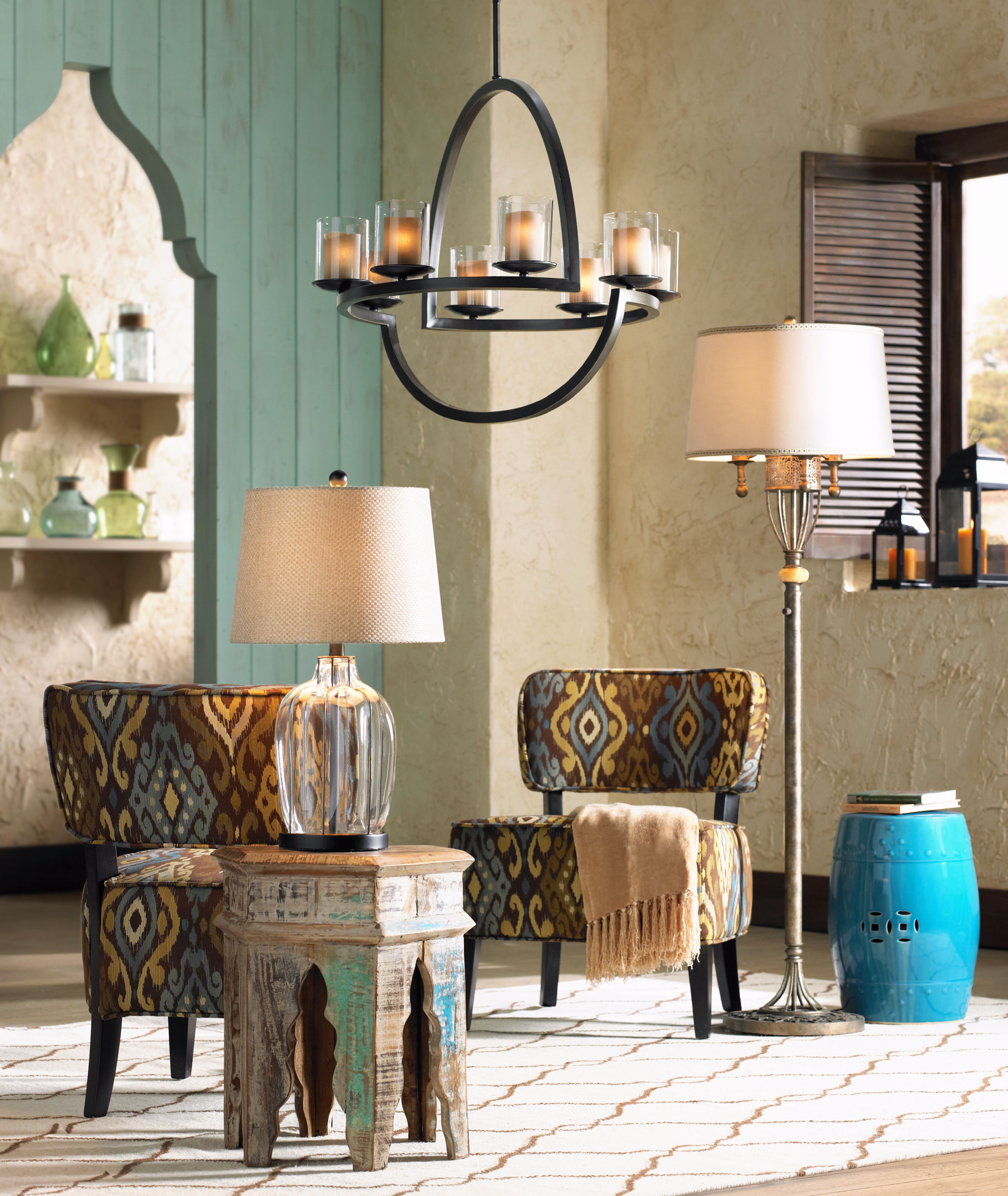 Bring the essence of faraway lands to your decor with Global Mix style.