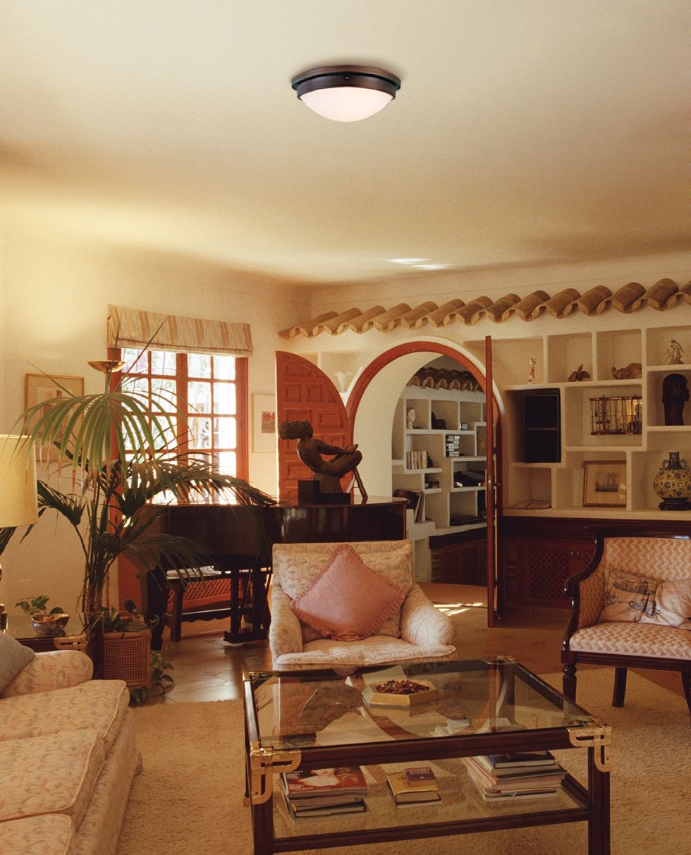 Get a fresh, stylish look by mixing traditional and contemporary decor.