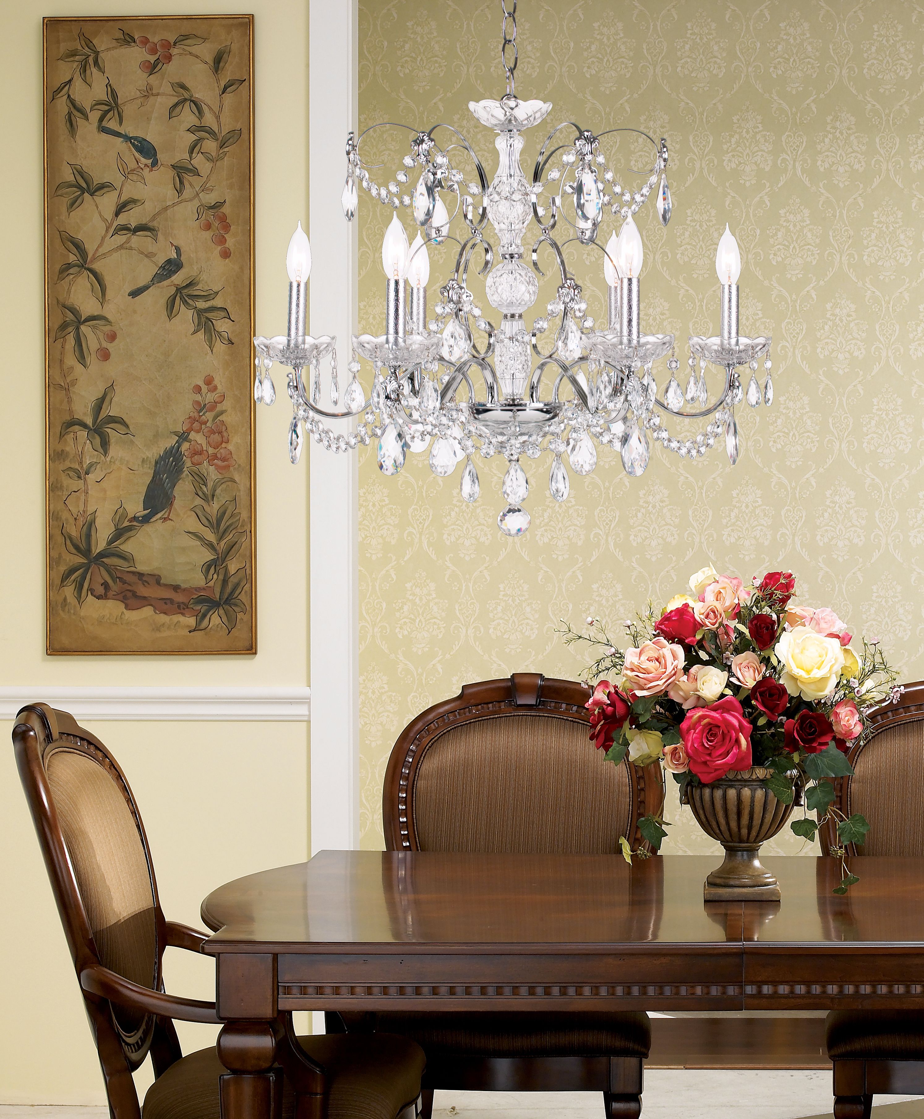Schonbek Crystal Chandelier Photo