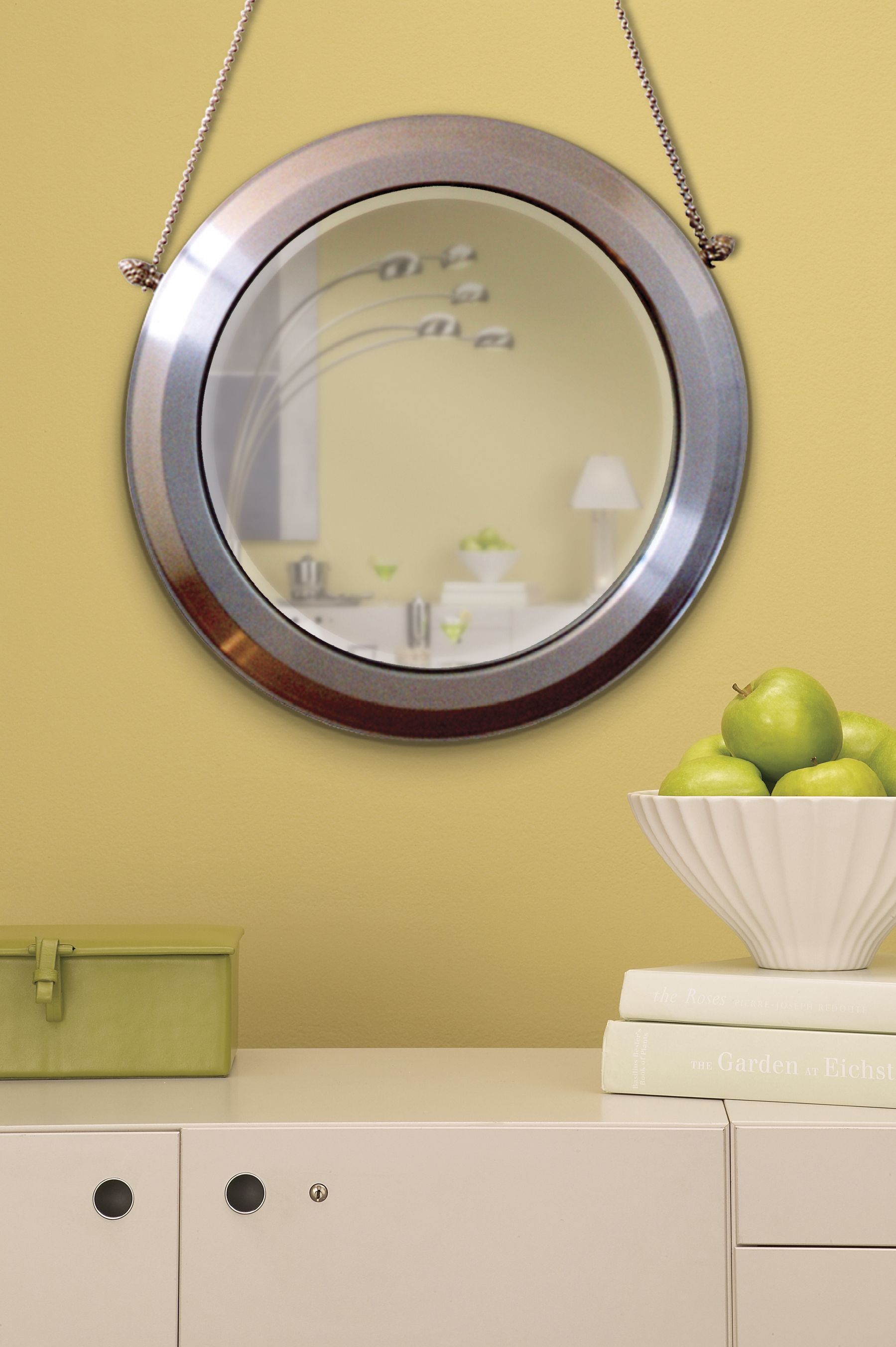Babette Holland Francisco Beaded Chain Wall Mirror