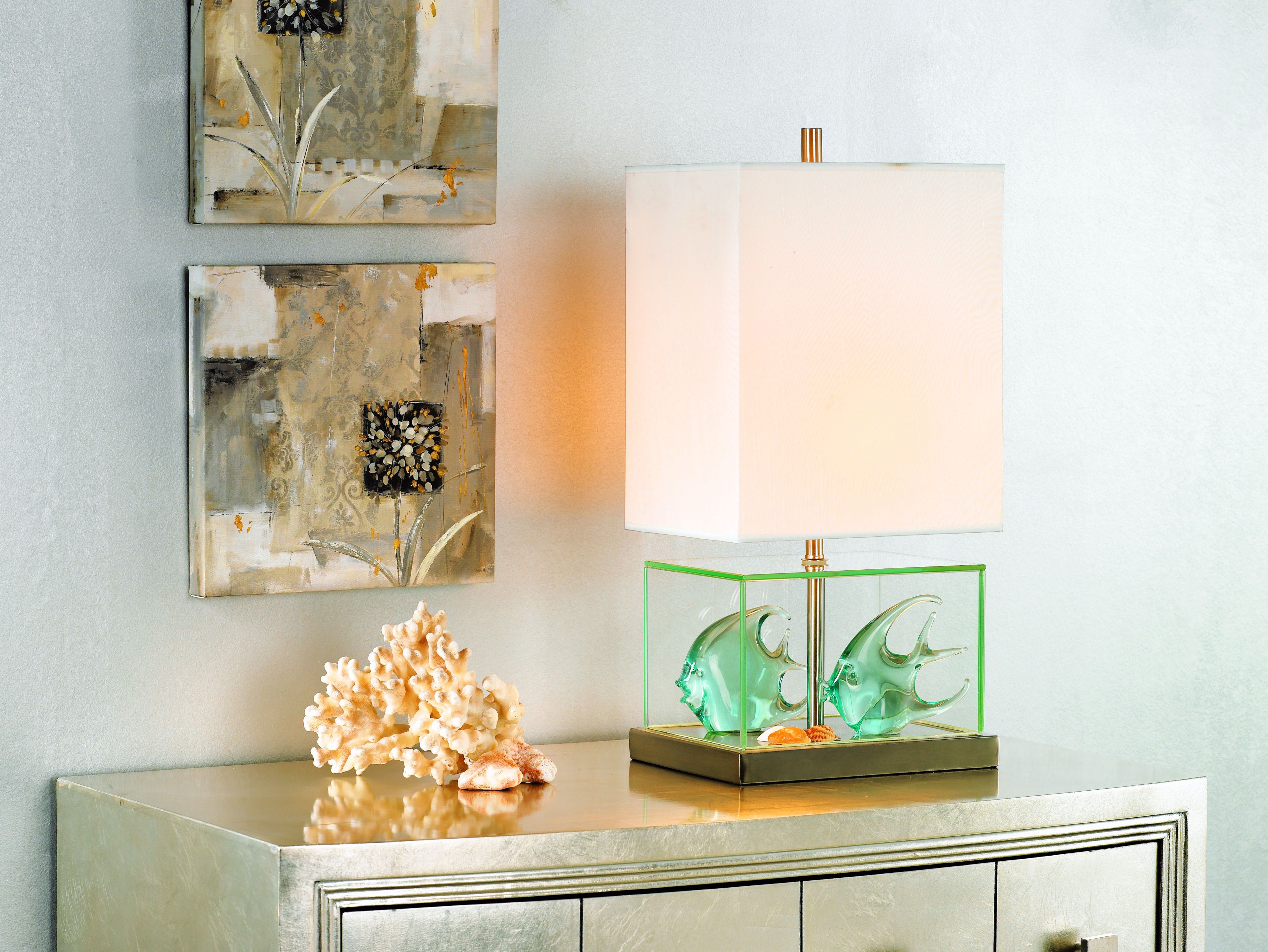 Fillable Block Lamp
