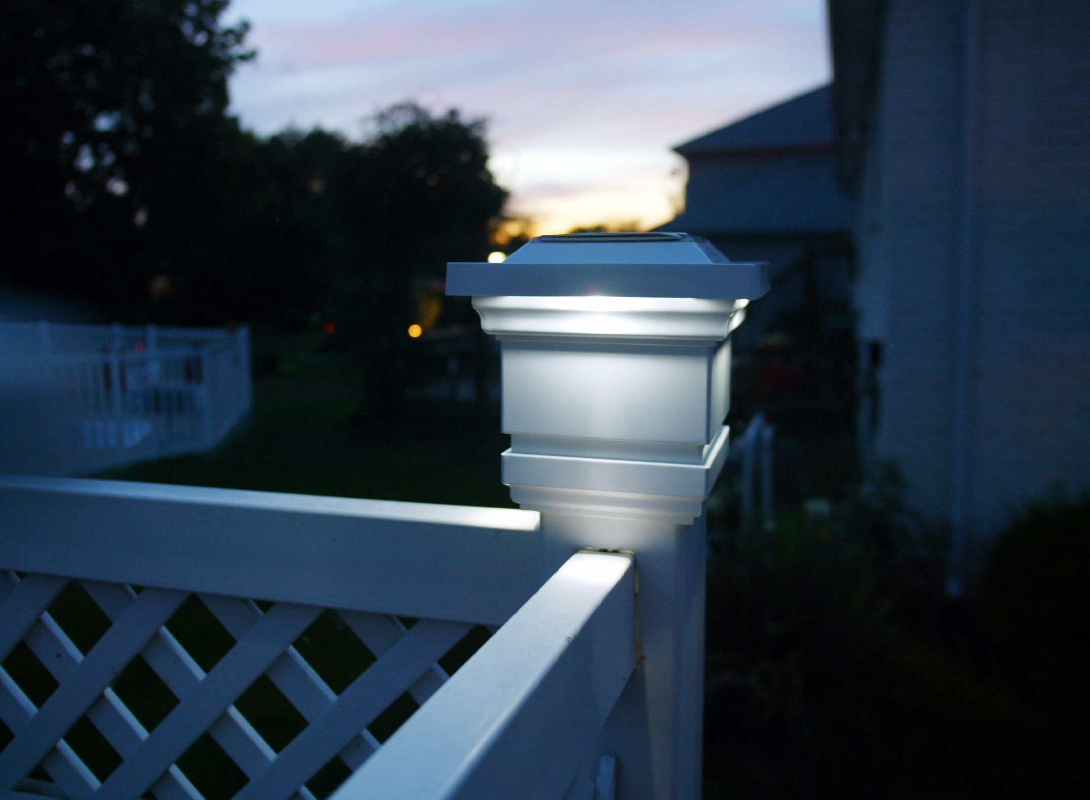 Outdoor Patio Post Light Picture