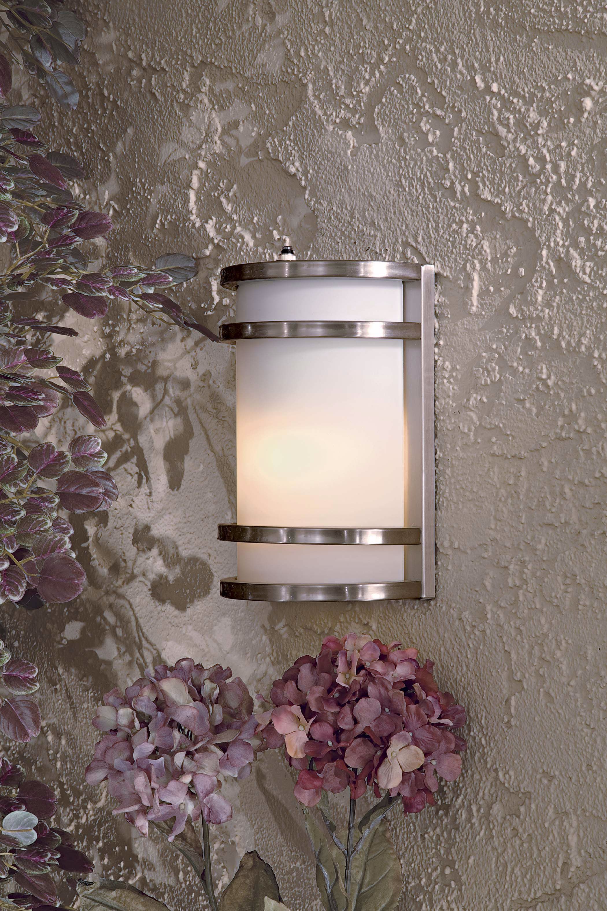 Bay View ENERGY STAR® Stainless 9 1/2" Outdoor Light in scene