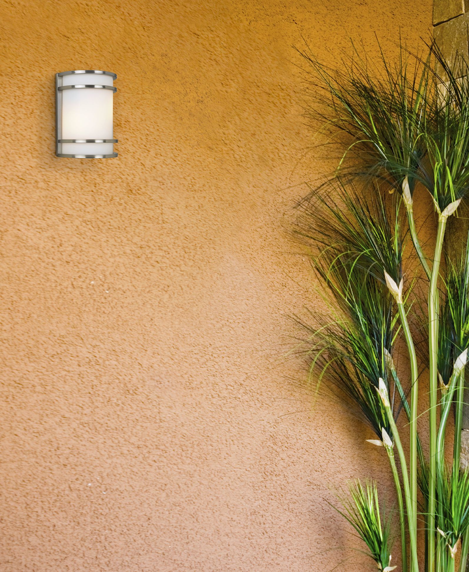 Bay View Collection  9 1/2" High Outdoor Wall Light in scene