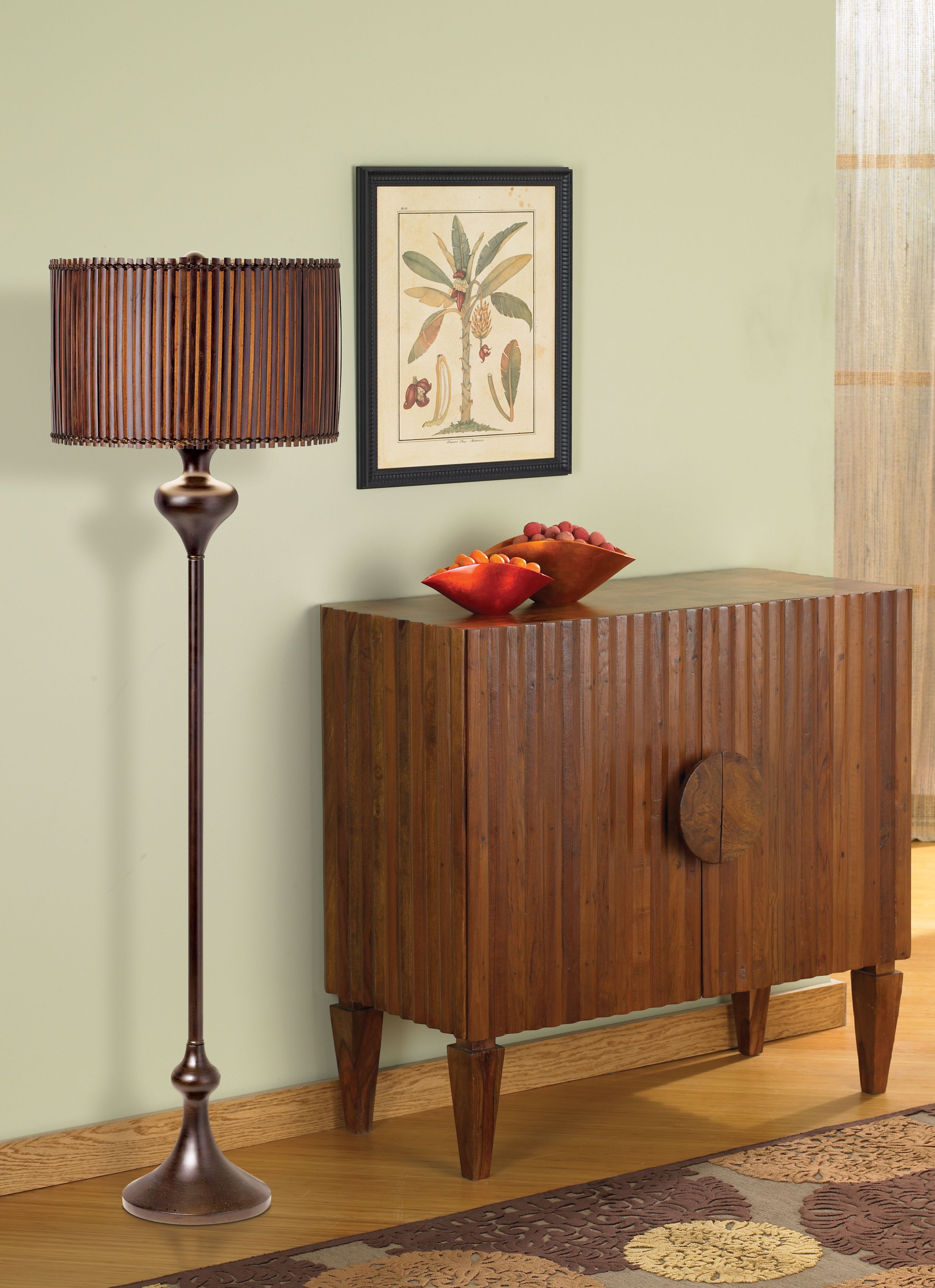 Bali Tropical Floor Lamp