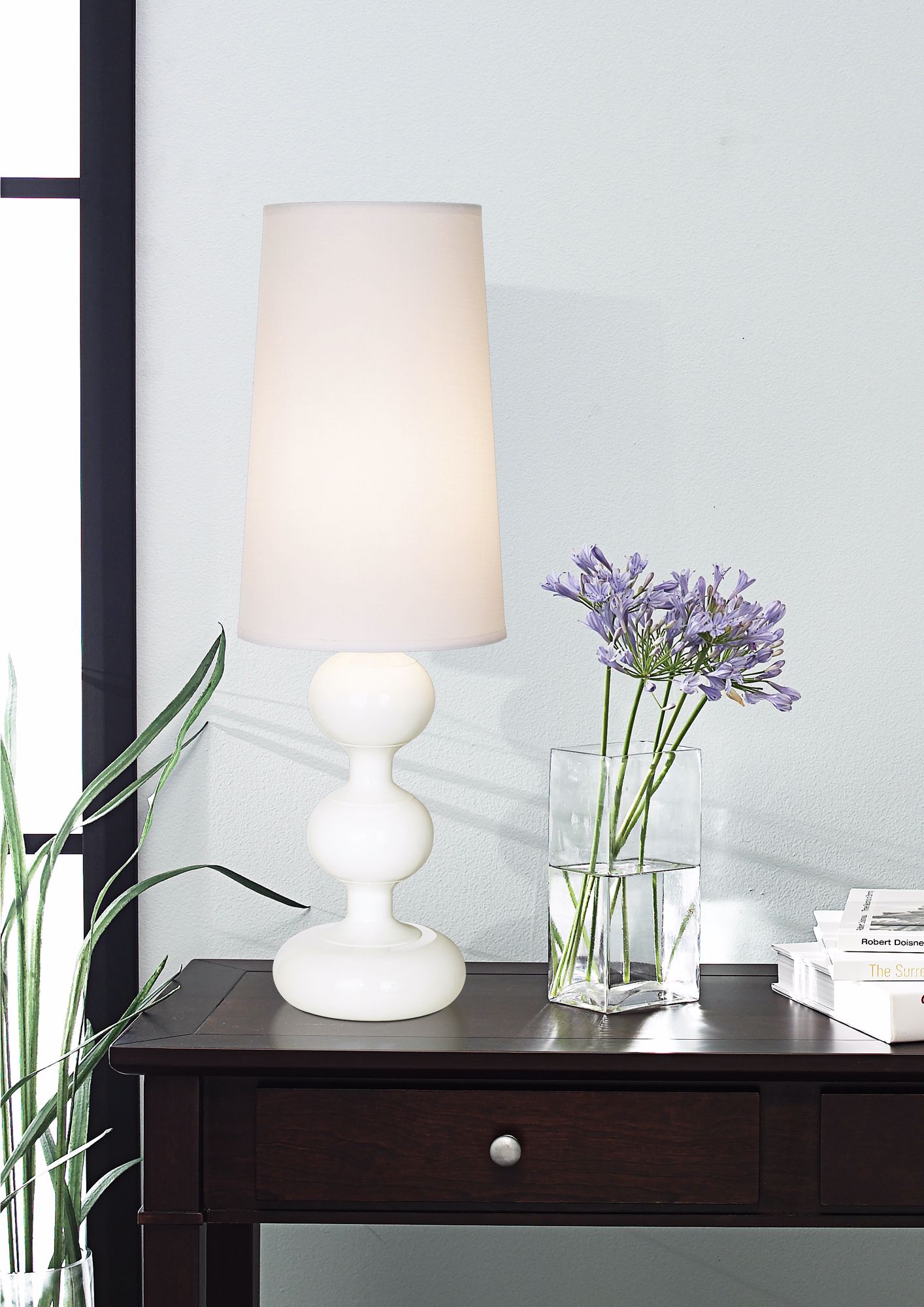 White Mini Gourd Table Lamp