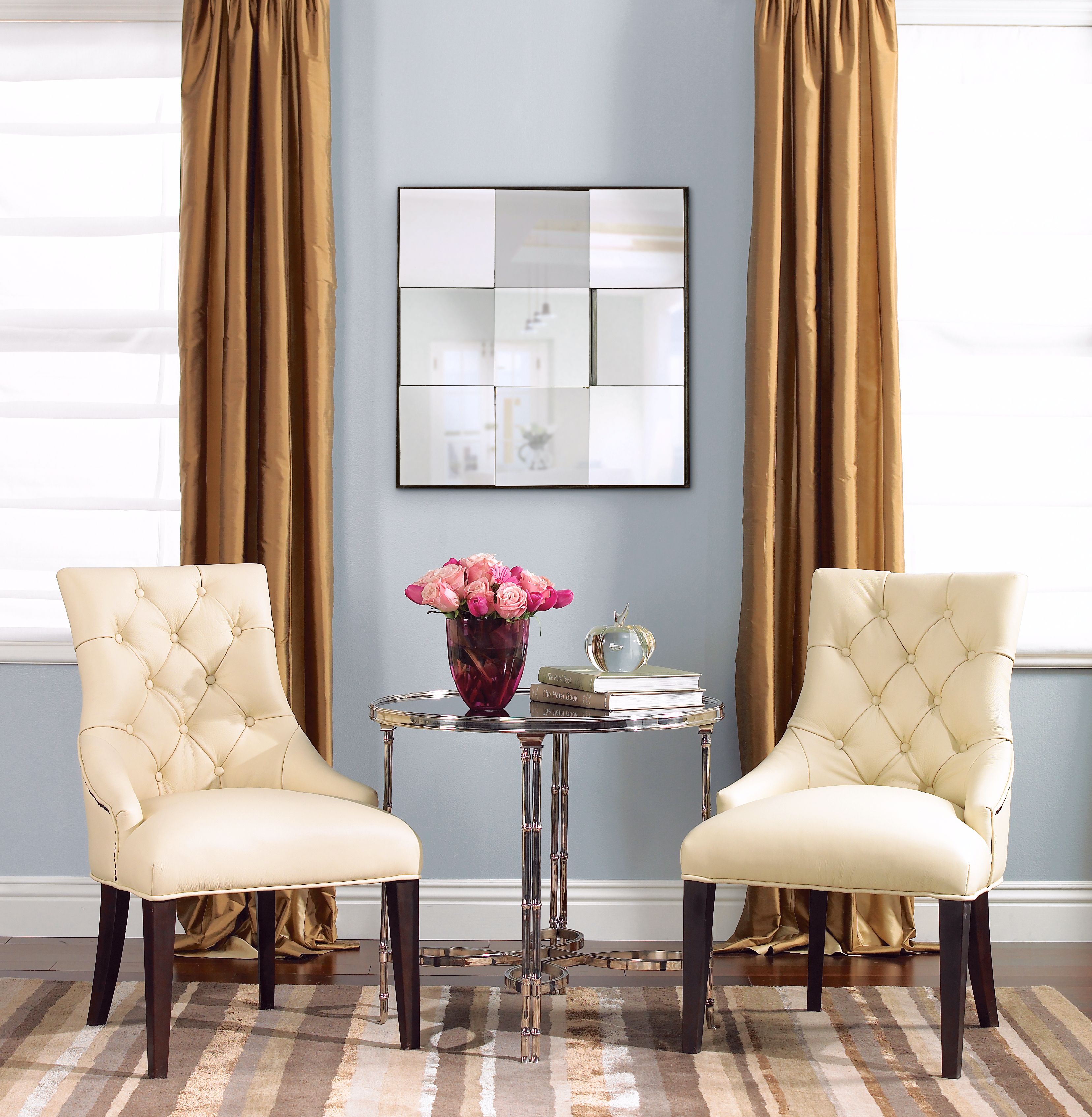 Uttermost  Sherene 30" Square Wall Mirror