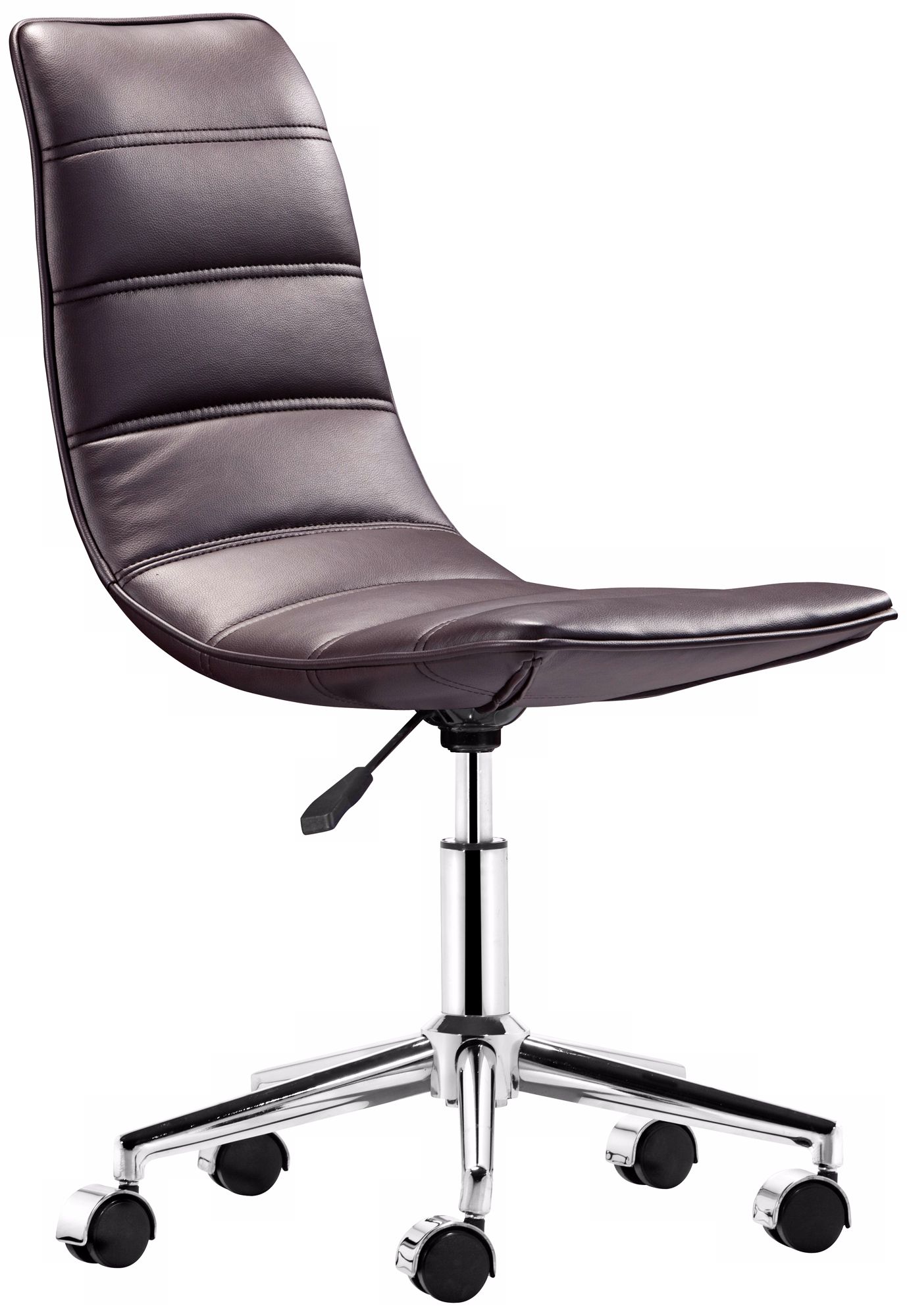 Clayton Brown Armless Office Chair