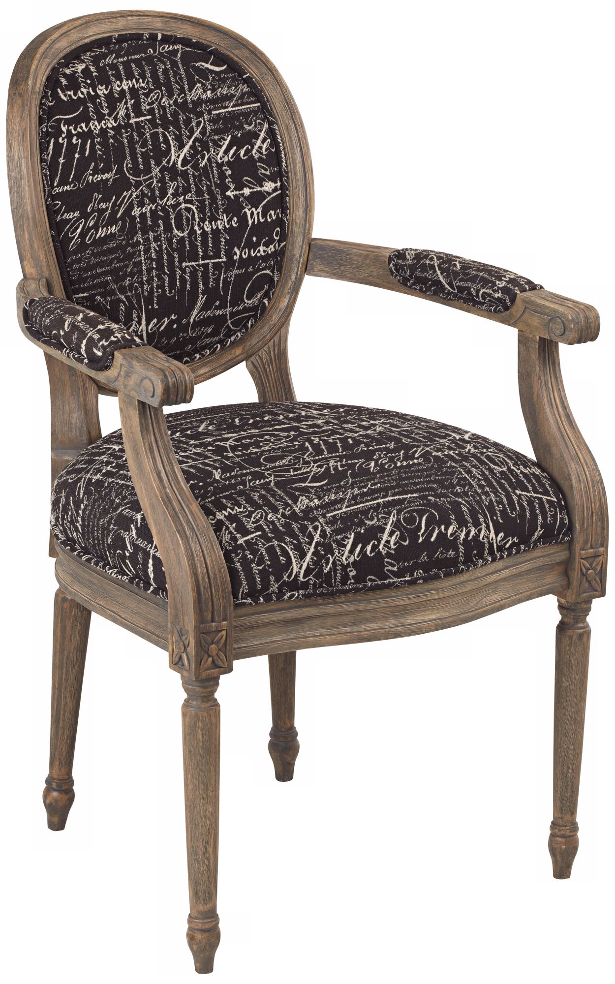 Avril Font Noir Accent Chair