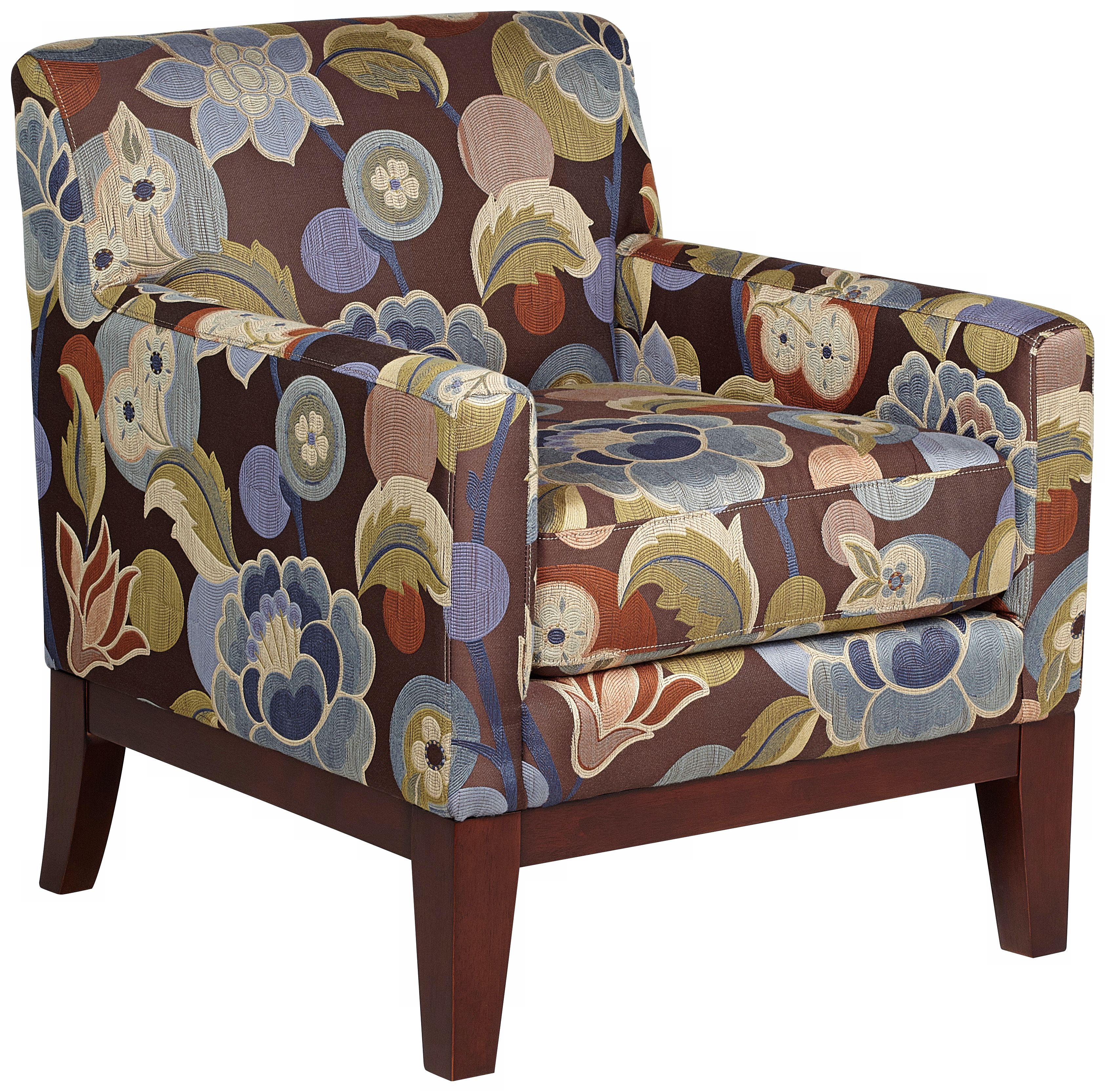 Emma Jacquard Upholstered Armchair