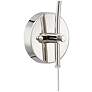 Delon Chrome Adjustable Plug-In Wall Lamp Set of 2 - #1P792 Lamps Plus Canada