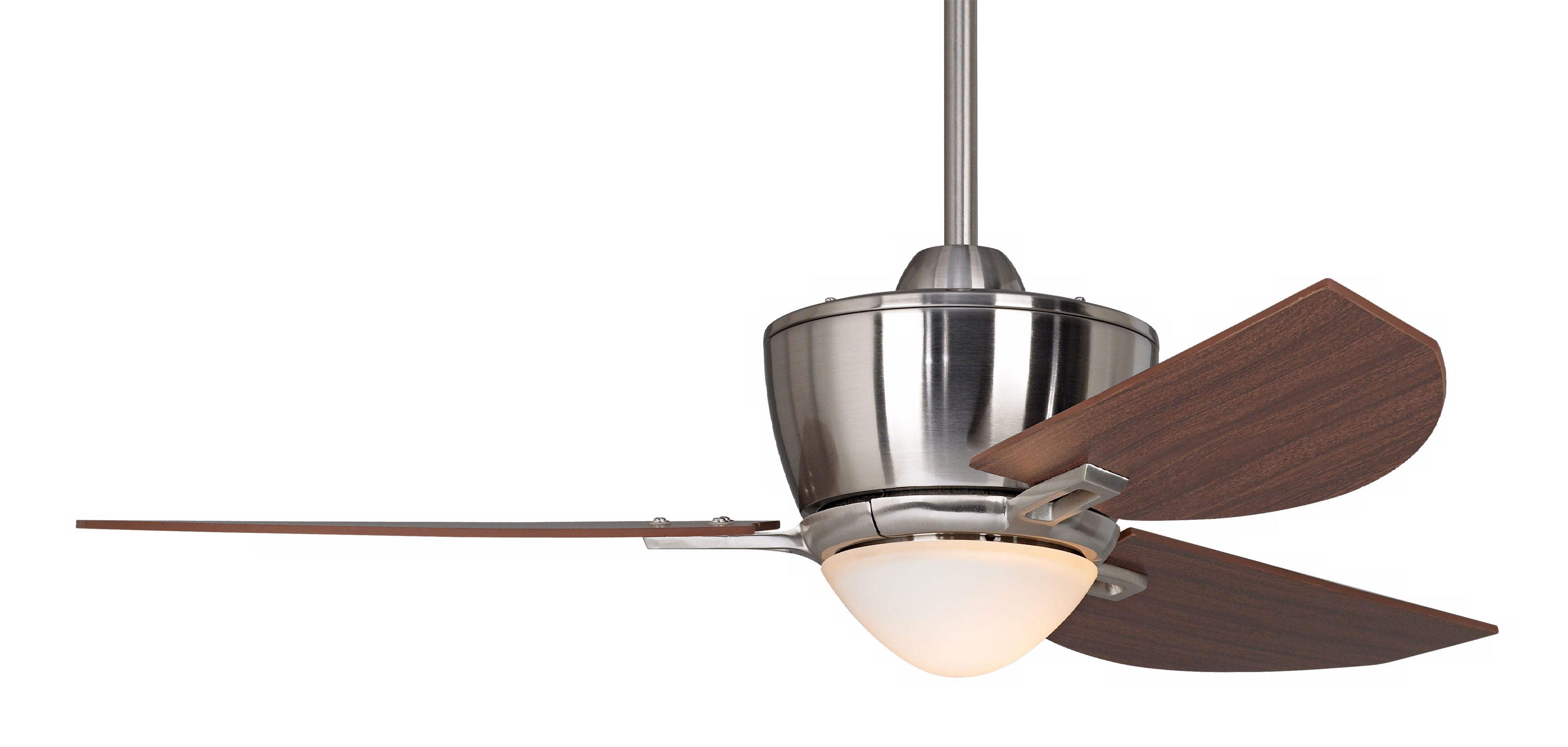 44" Casa Vieja Escort ™ Brushed Nickel Ceiling Fan more views